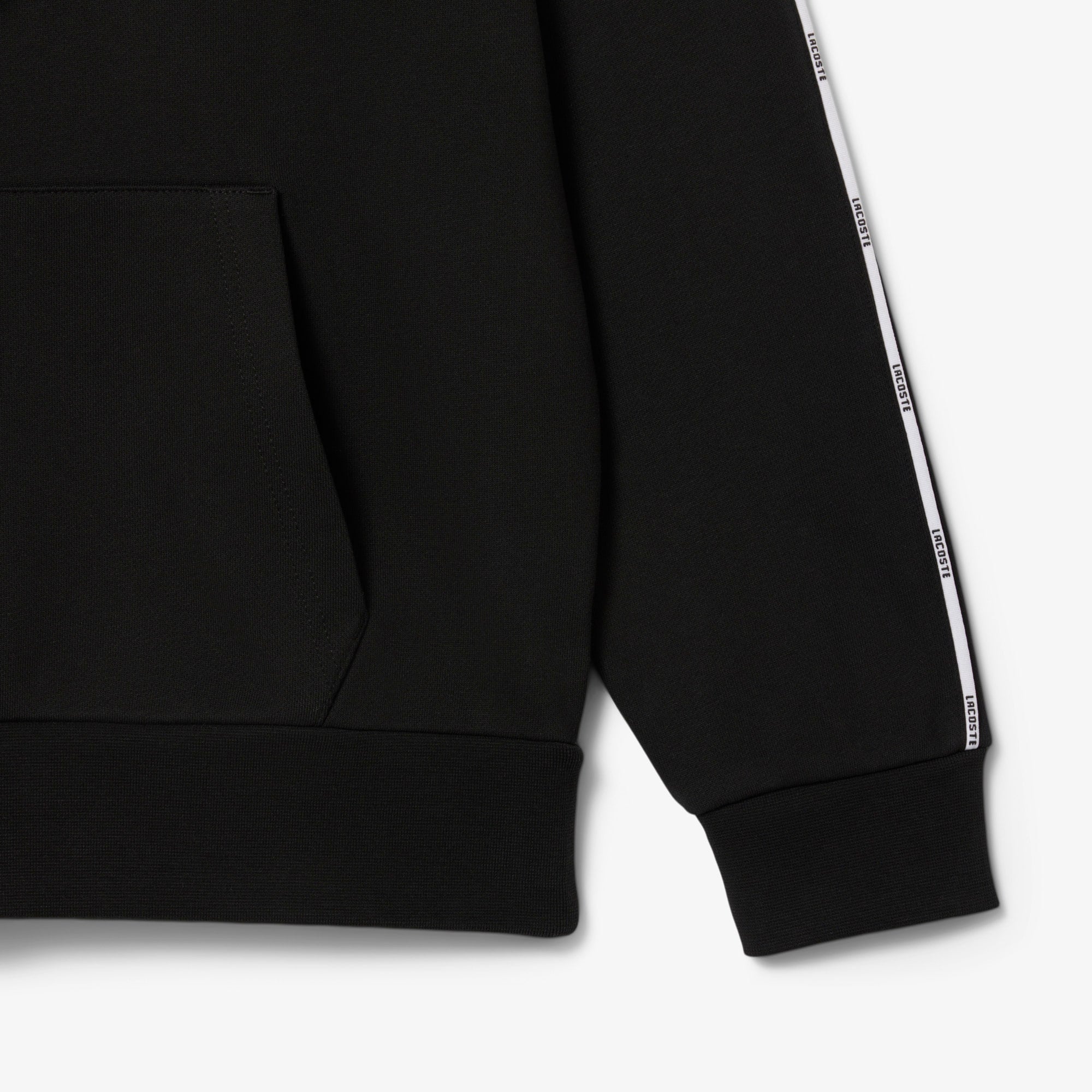 Men's Classic Fit Logo Stripe Sweatshirt - Black