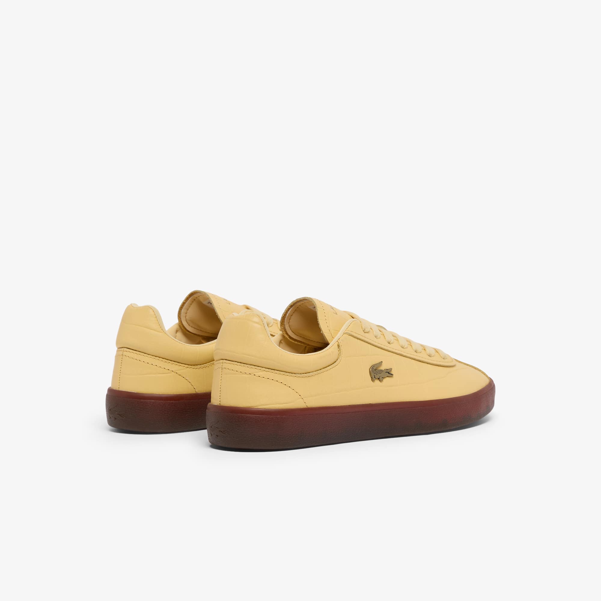 Women's Baseshot Leather Sneakers - NAT/GUM