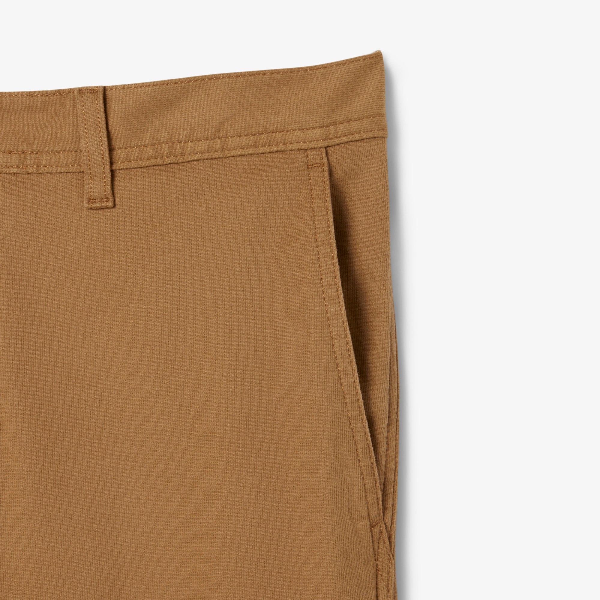 Men's Regular Fit Cotton Chino Pants - Brown