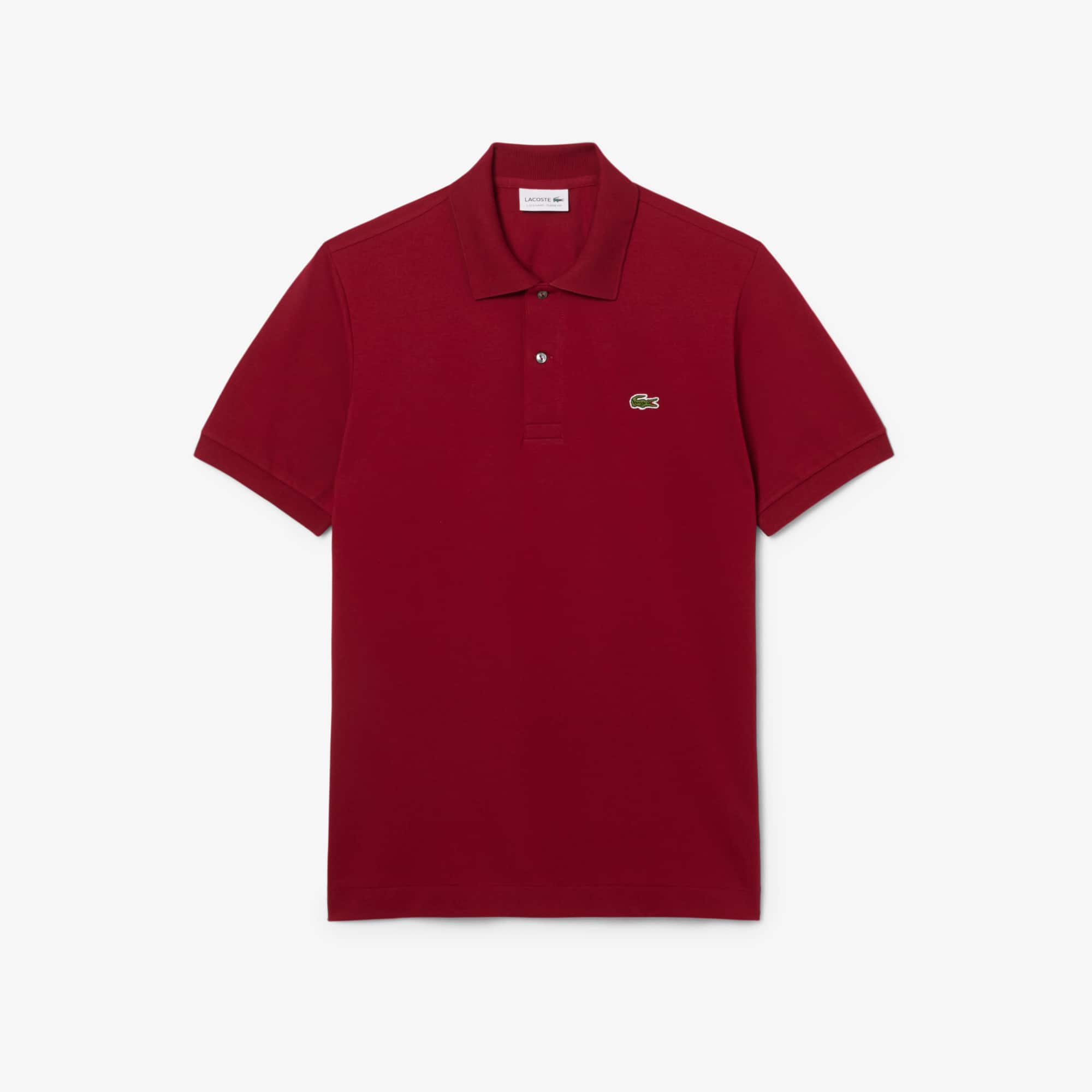 Men's Classic Fit LIGHT Piqué Polo - Bordeaux