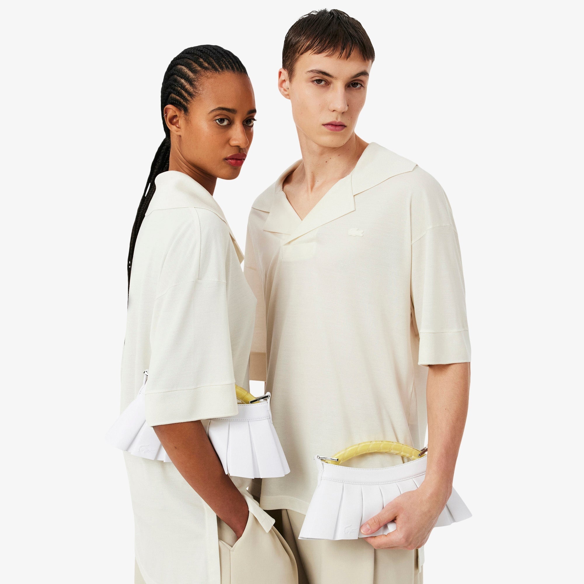 Runway H Lenglen Leather Bag - Bright white