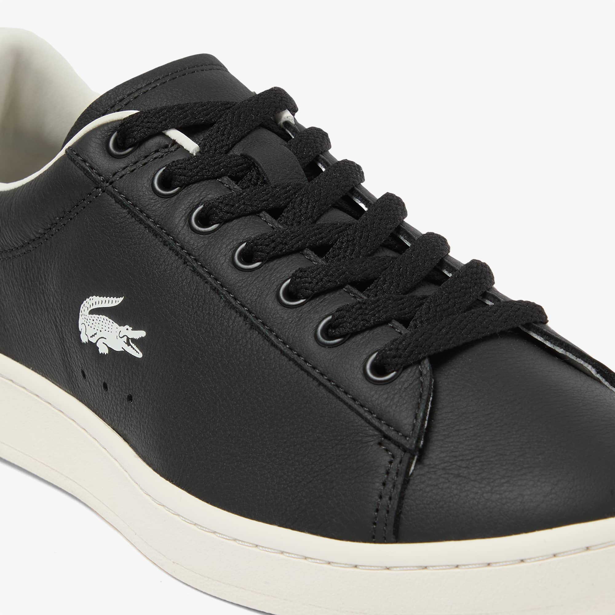 Men's Carnaby Set Leather Sneakers - BLACK/OFFWHITE