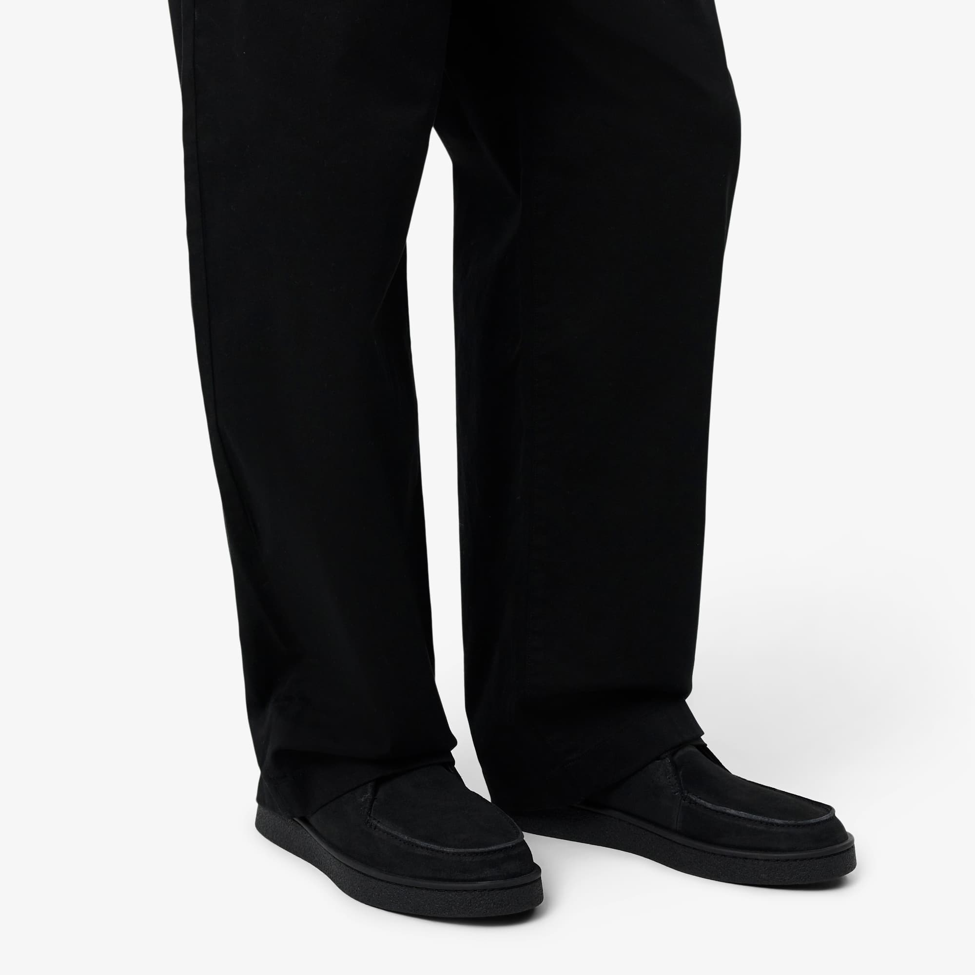 Men's Baseshot Chukka Suede Sneakers - BLK/BLK