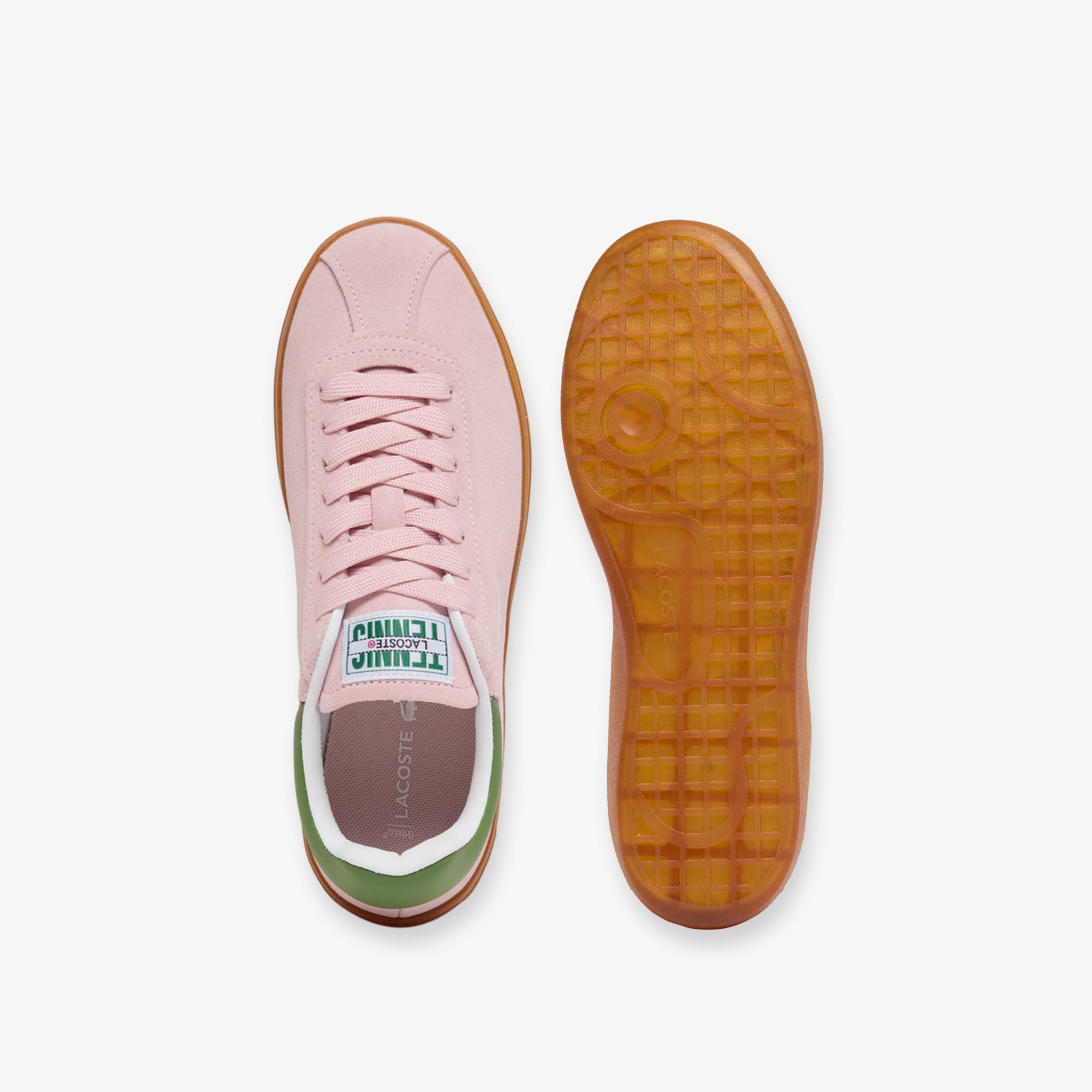 Women's Baseshot Suede Sneakers - LT PNK/GUM