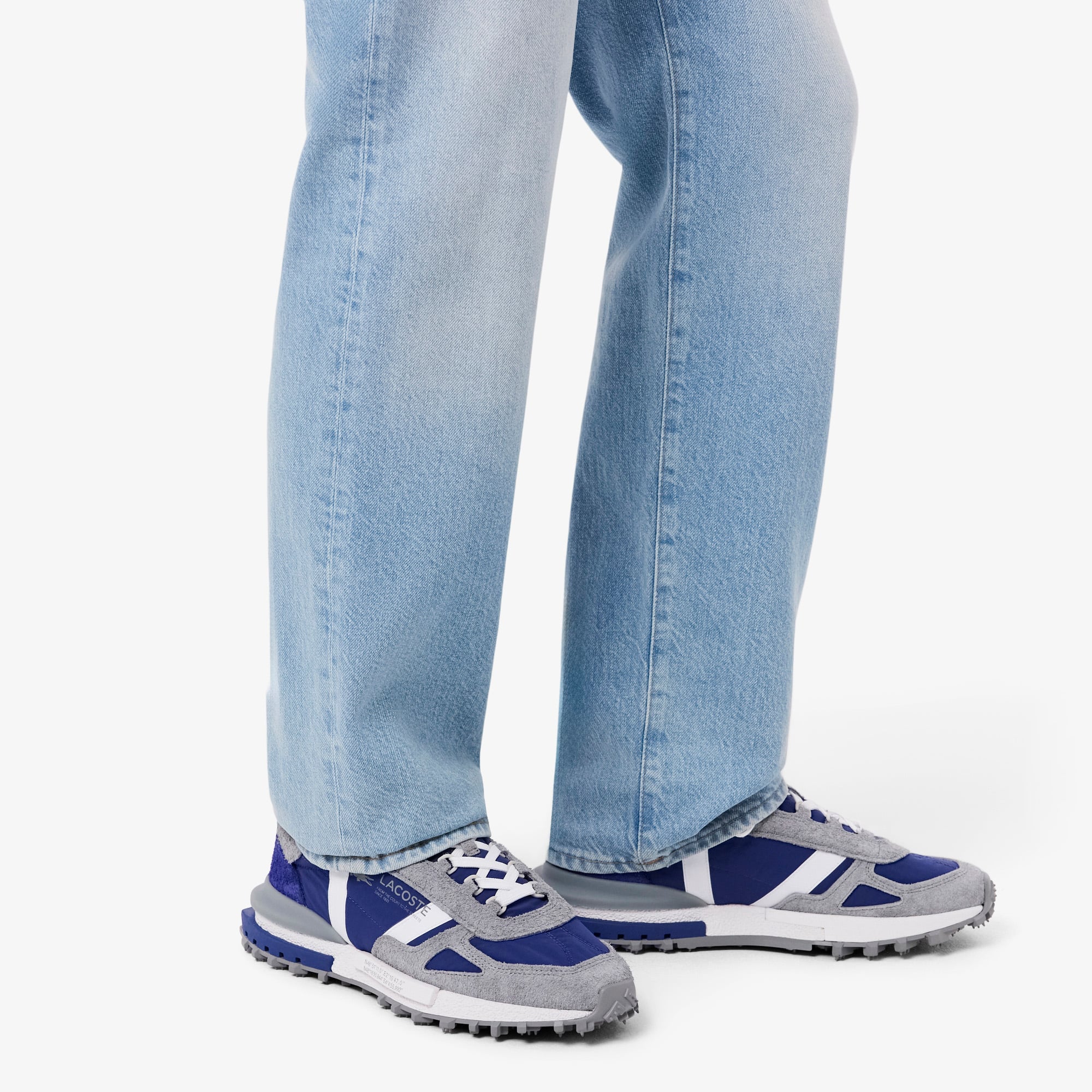 Men's Elite Active Sneakers - NVY/WHT