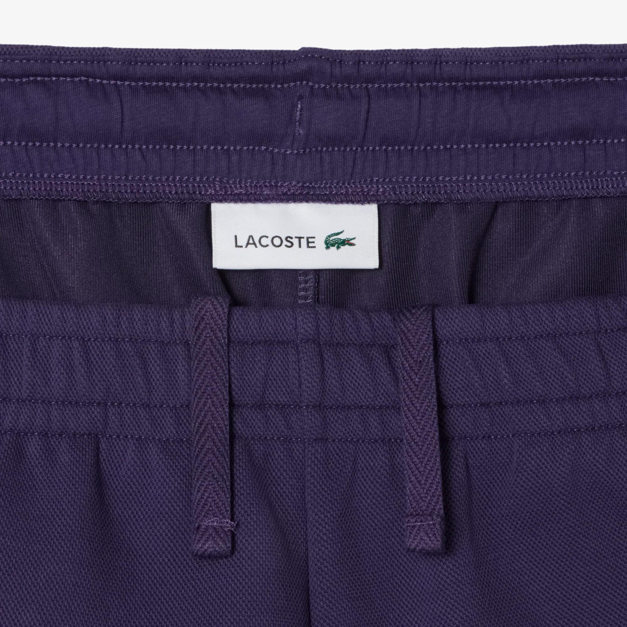 Women's Double Face Piqué Shorts - Purple