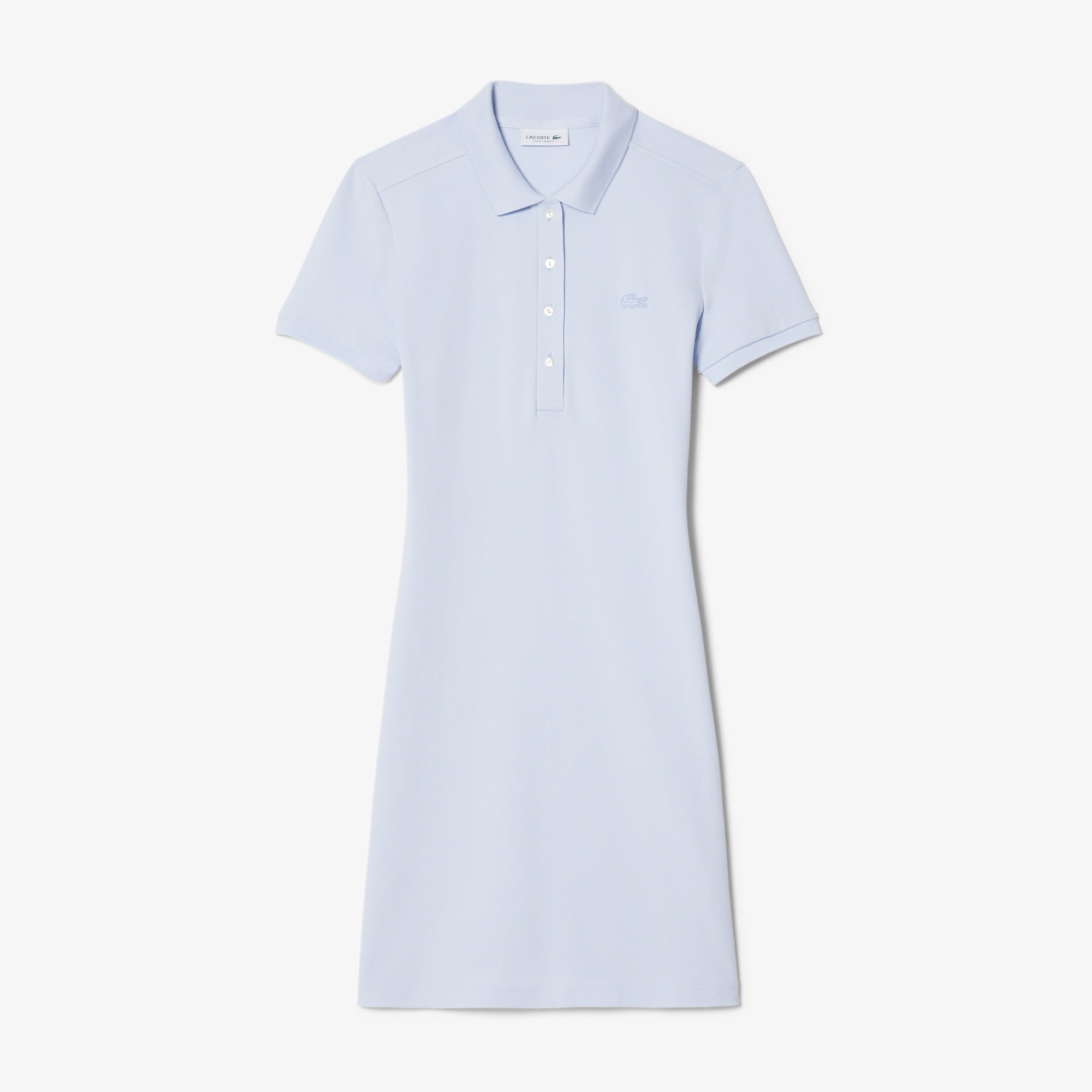 Women's Slim Fit Stretch Mini Piqué Polo Dress - Phoenix blue