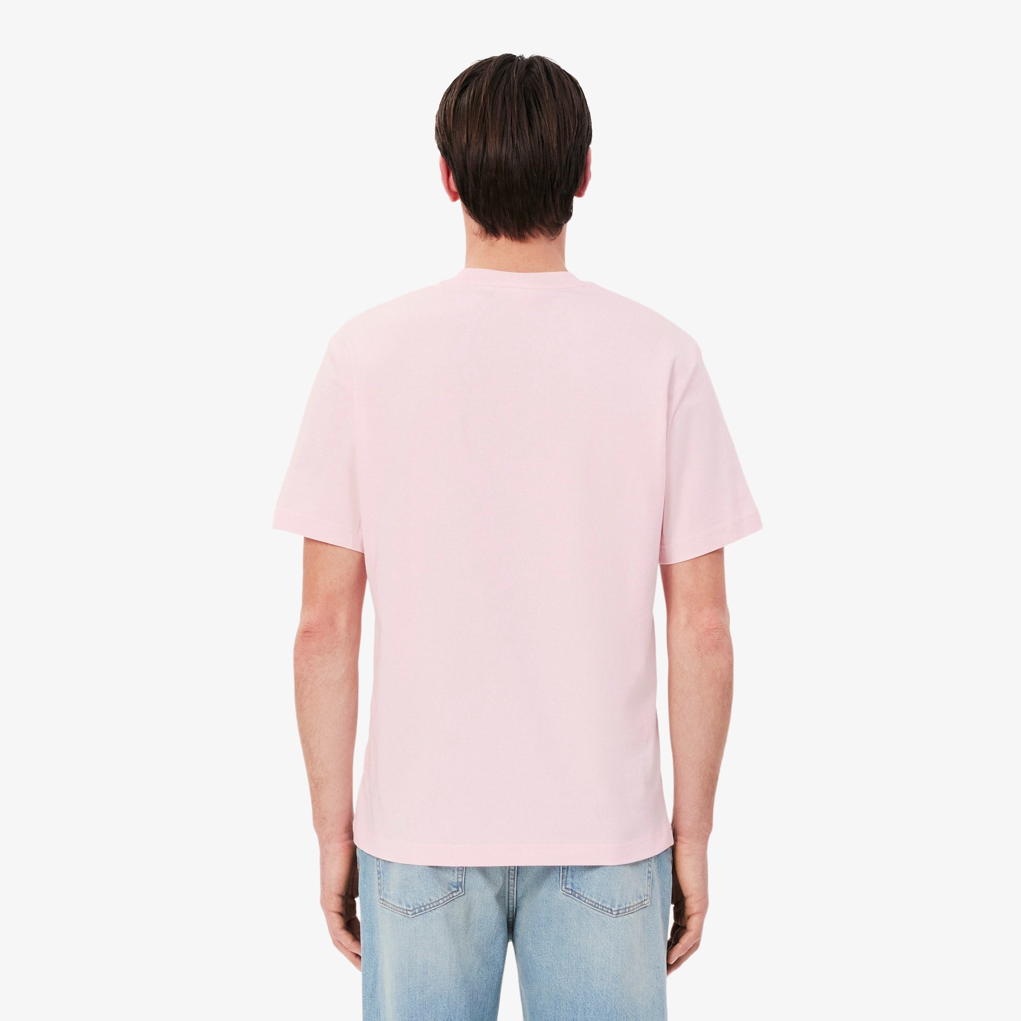 Men's Cotton T-Shirt - Light Pink