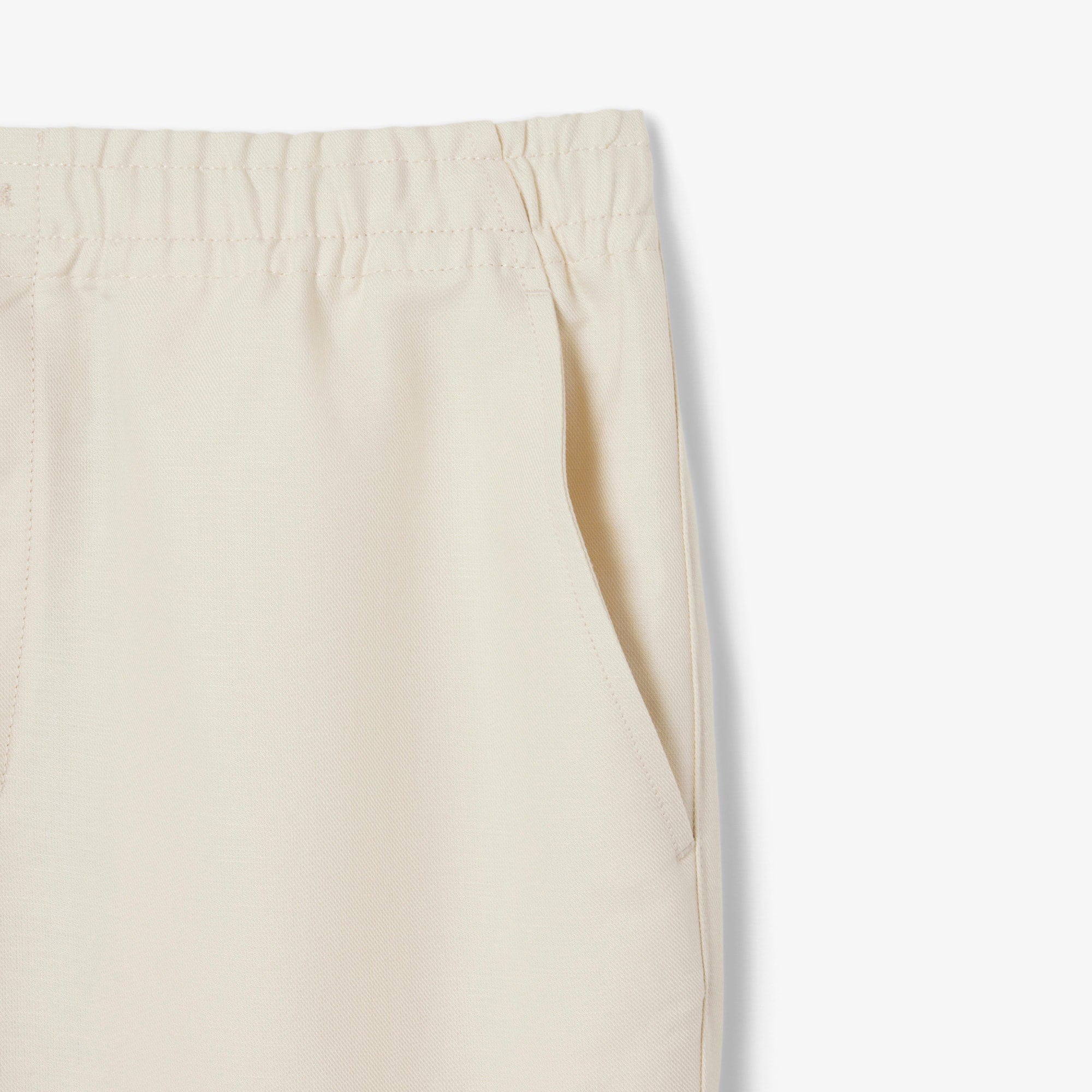 Men's Regular Fit Linen Twill Pants - Beige