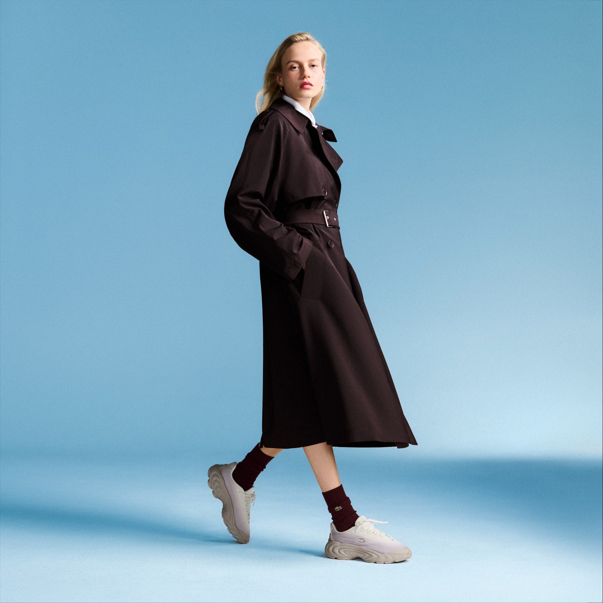 Women's Spinor Sneakers - GRY/OFF WHT