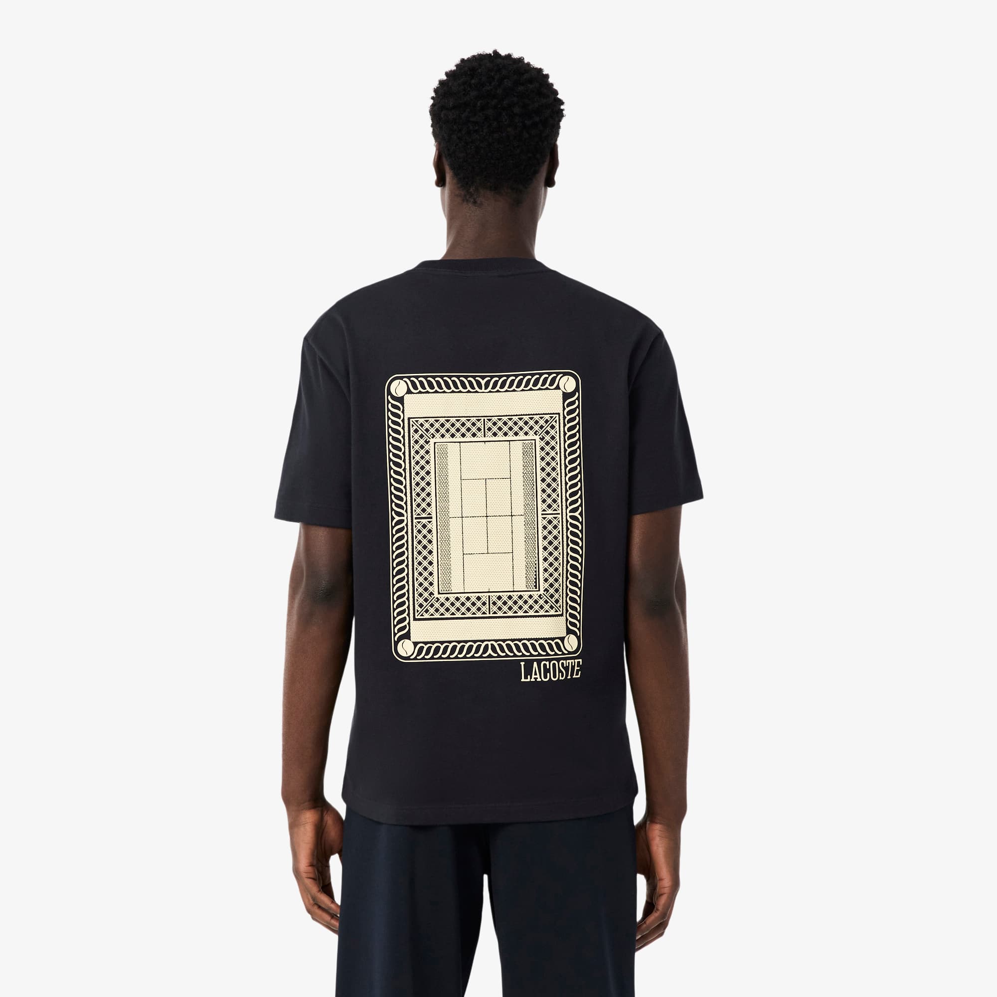 Printed Jersey T-Shirt - Black