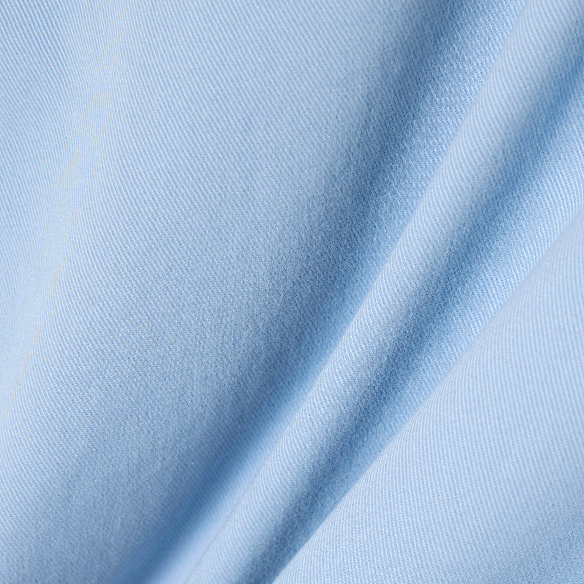 Slim Fit Stretch Twill Chino Pants - Light Blue