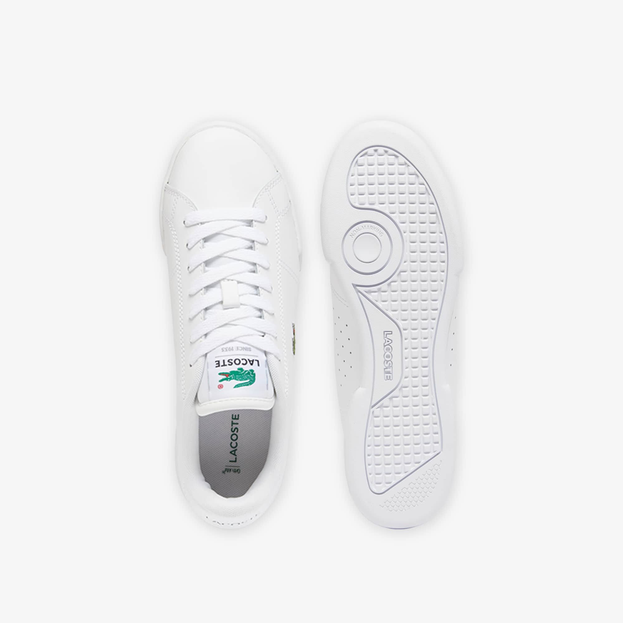 Women's Carnaby Cup Leather Sneakers - WHITE/WHITE