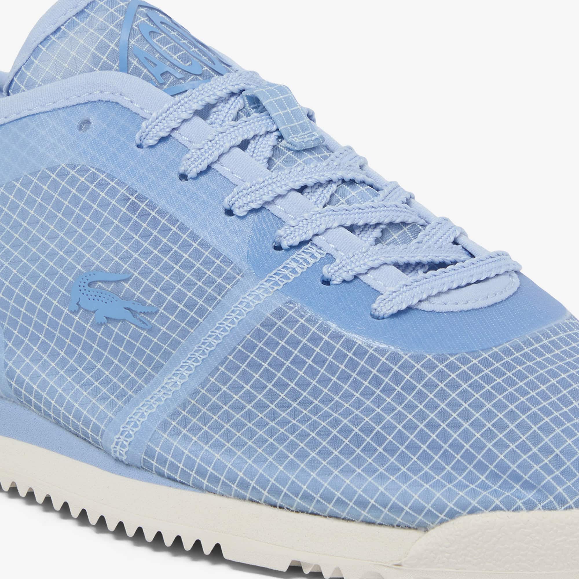 Women's Club-Low Sneakers - LT BLU/OFF WHT
