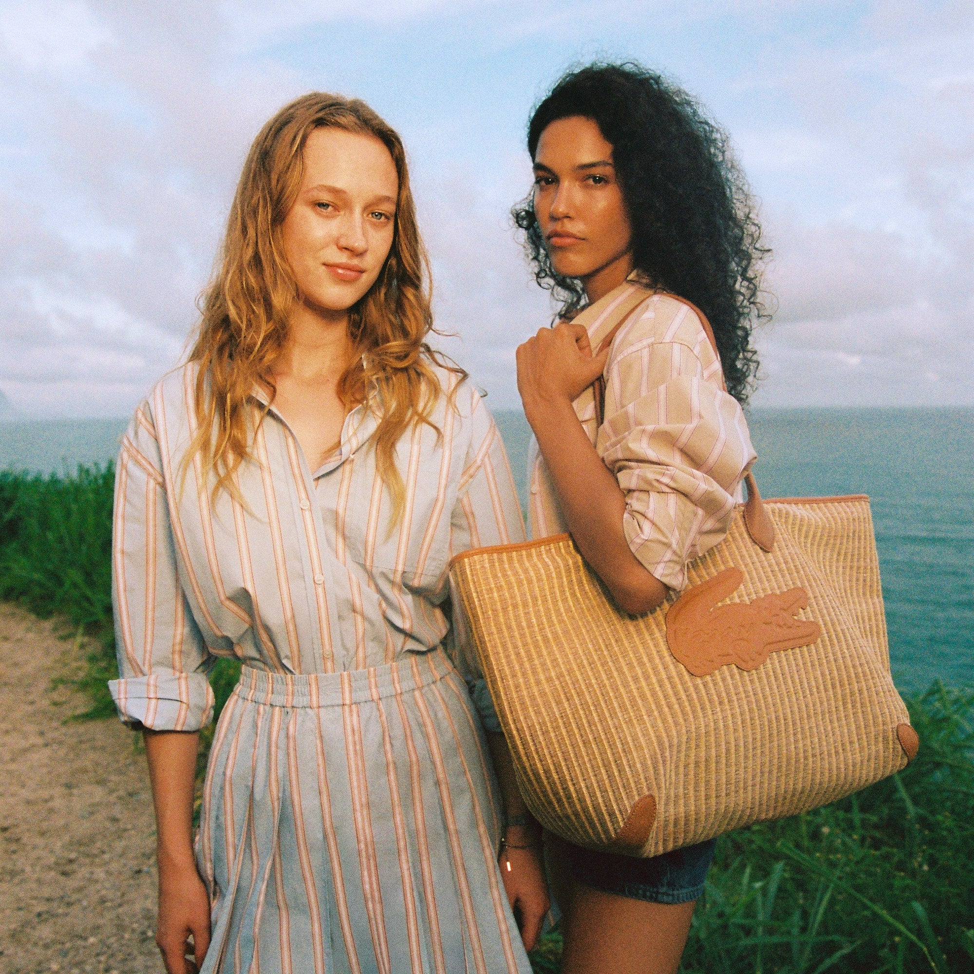 Summer Pack Raffia Tote - Natural tan