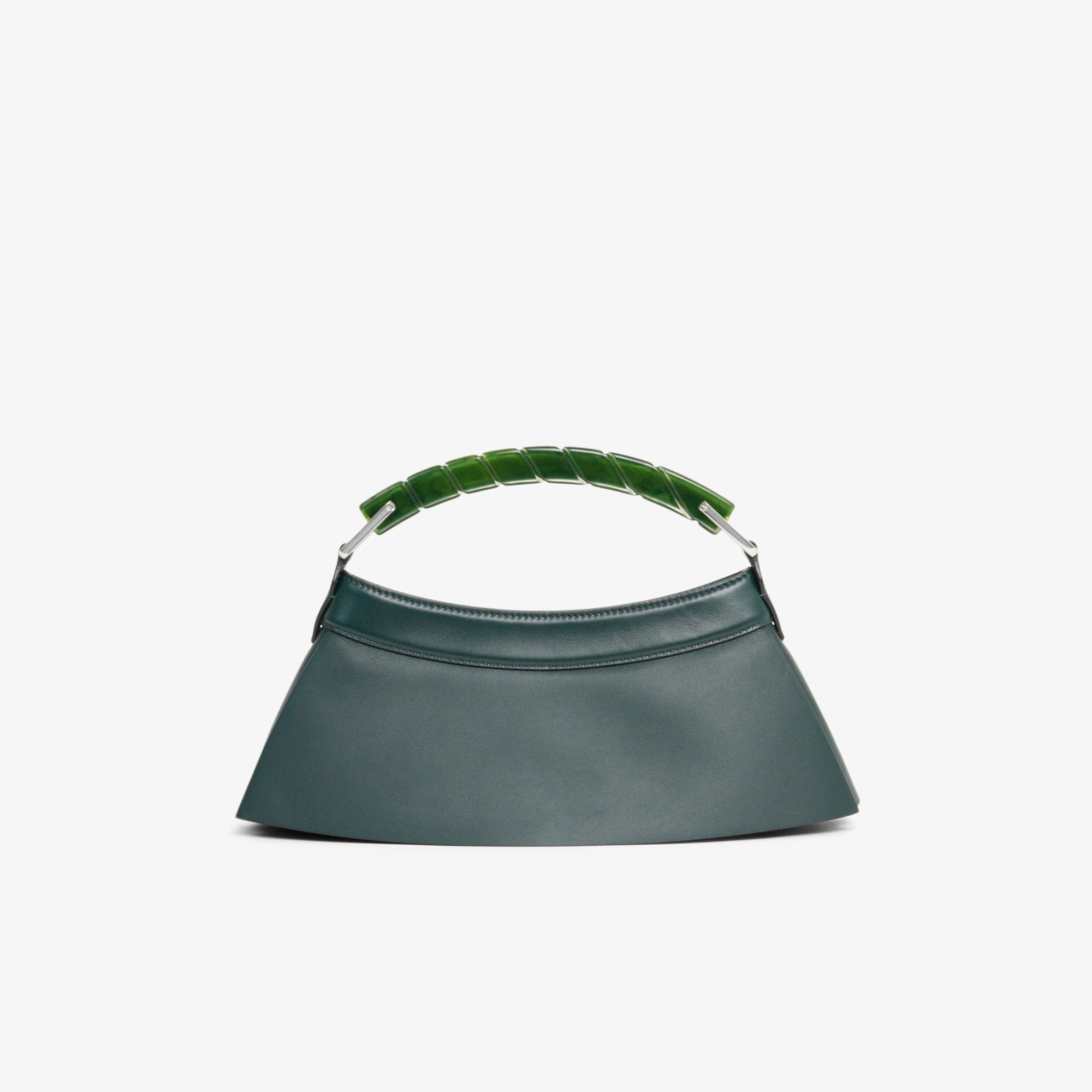 Runway H Lenglen Leather Bag - Green gables