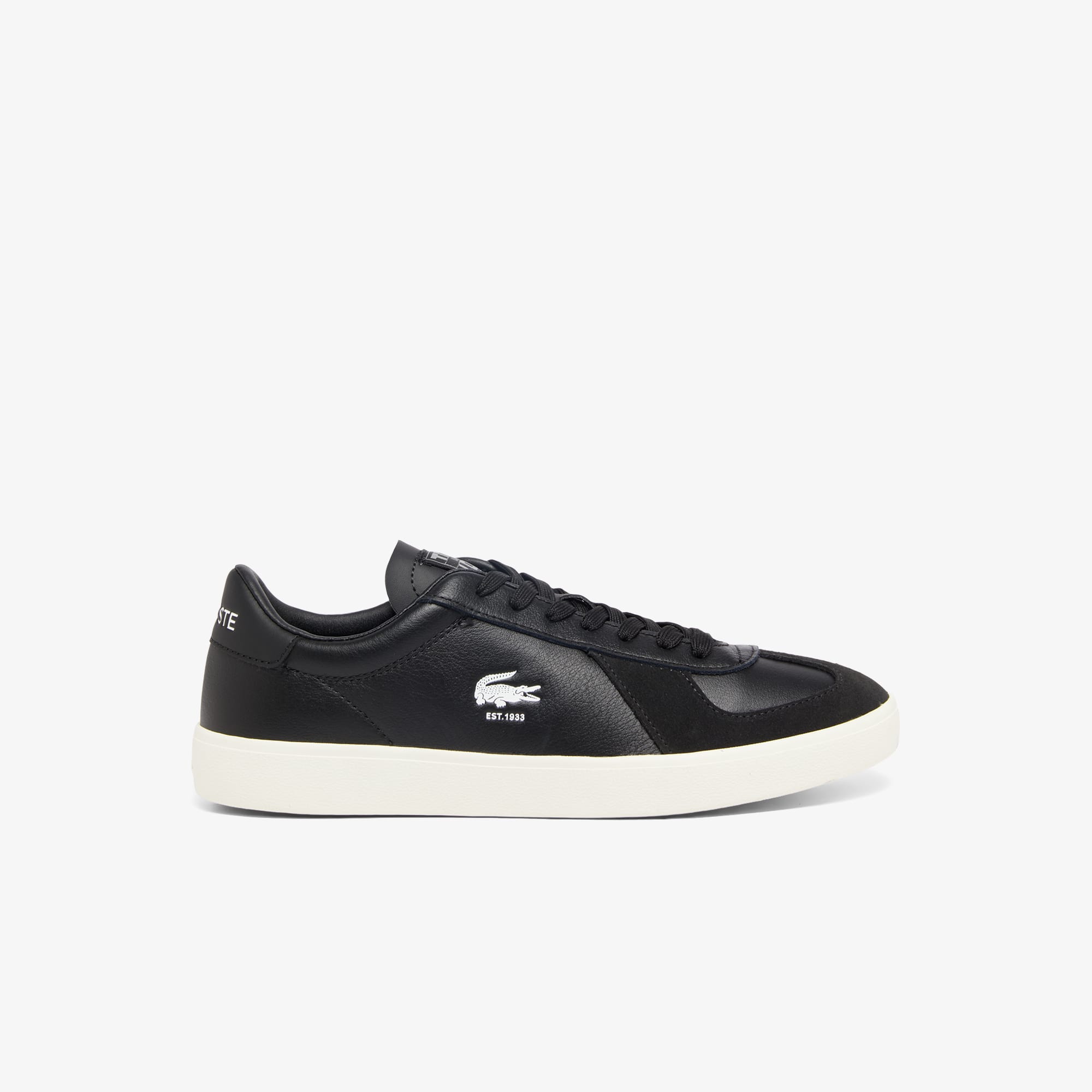 Men's Baseshot Pro Leather Sneakers - BLACK/OFFWHITE