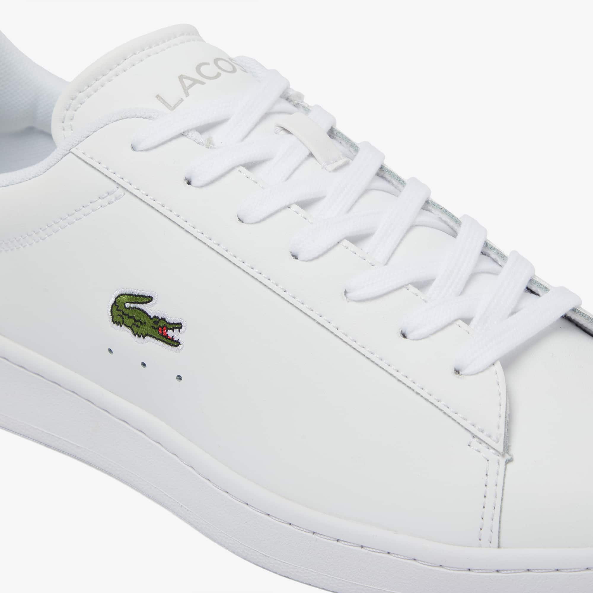 Men's Carnaby Set Leather Sneakers - WHITE/WHITE