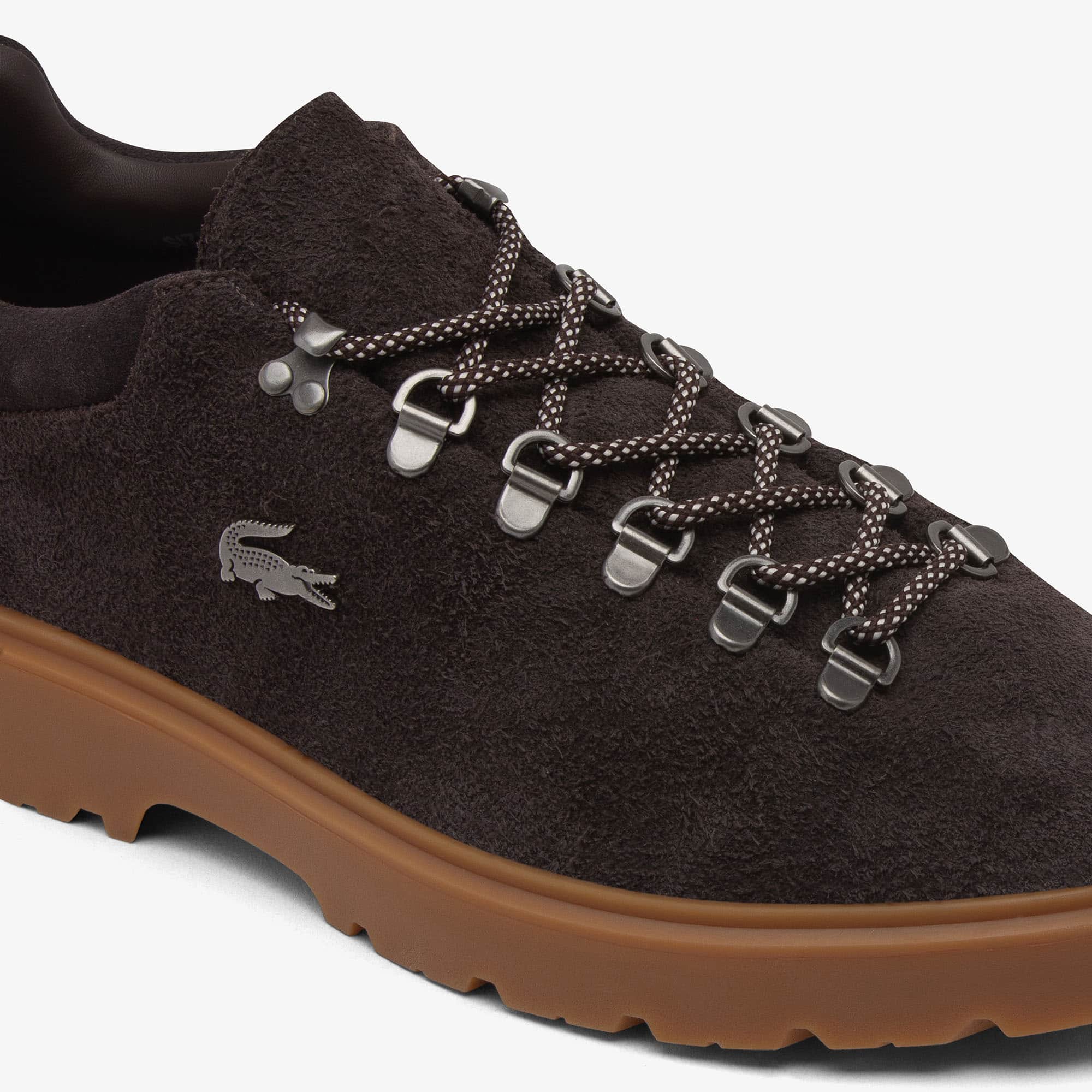 Men's Baseshot Winter Suede Sneakers - Black