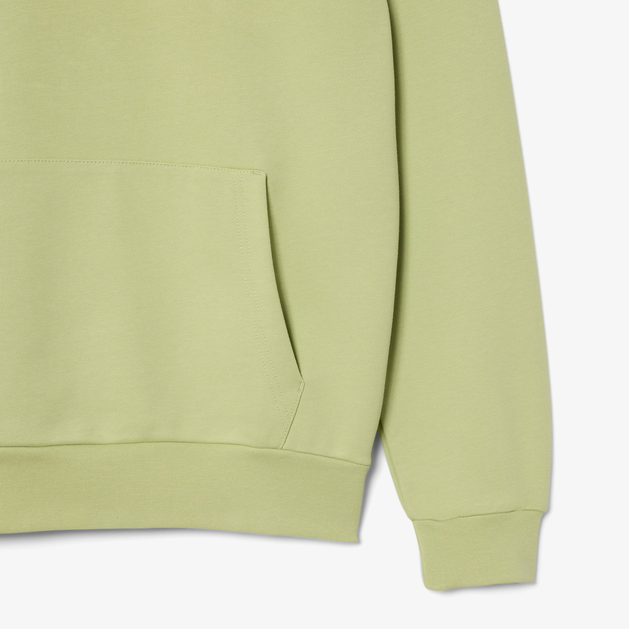 Men's Cotton Fleece Hoodie - Green