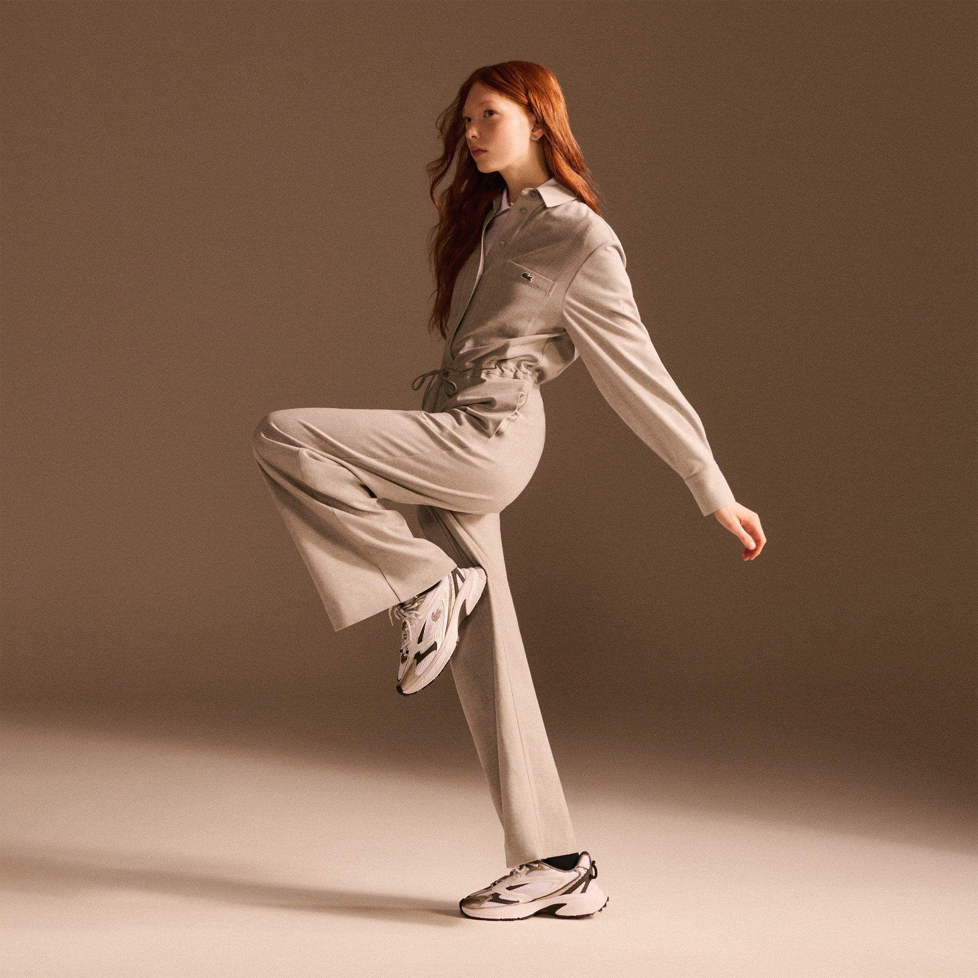Women's L003 Neo Shot Sneakers - WHT/SLV
