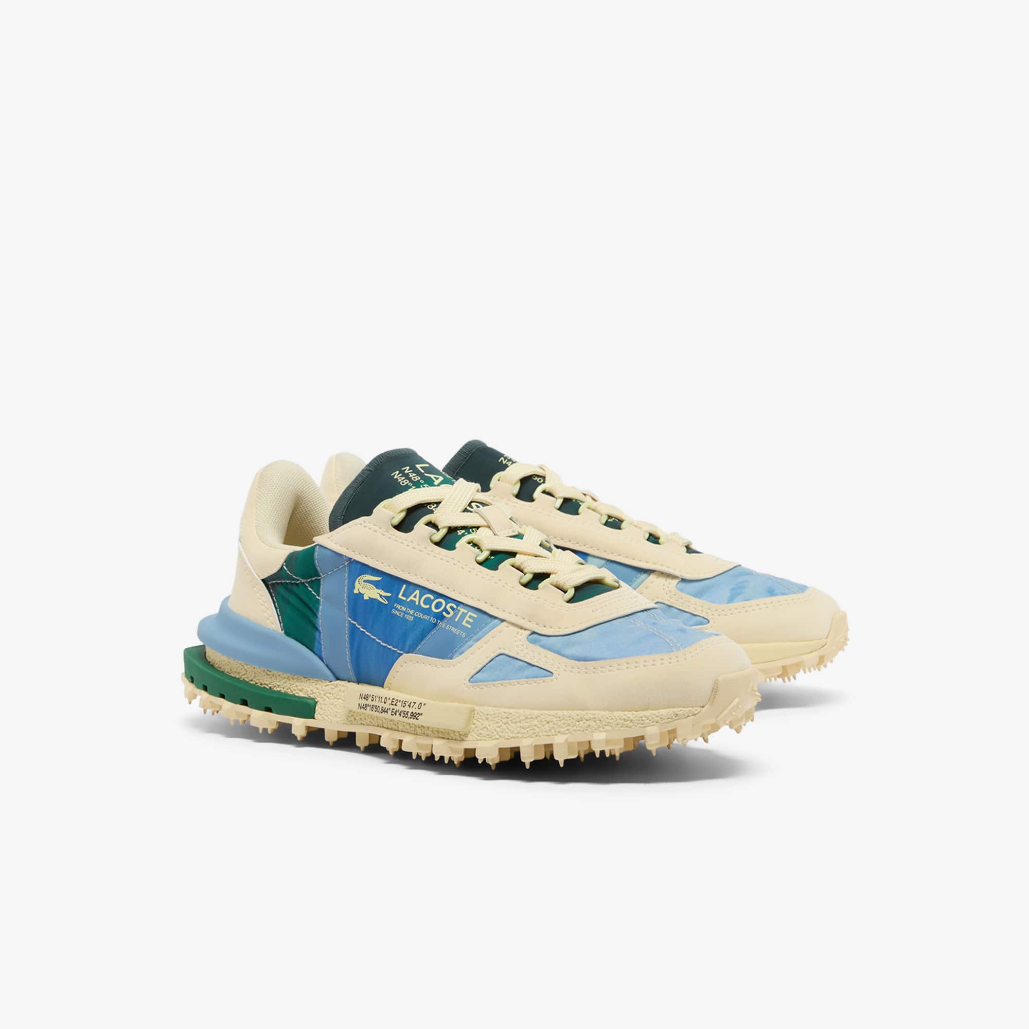 Women's Elite Active Sneakers - LT YLW/BLU