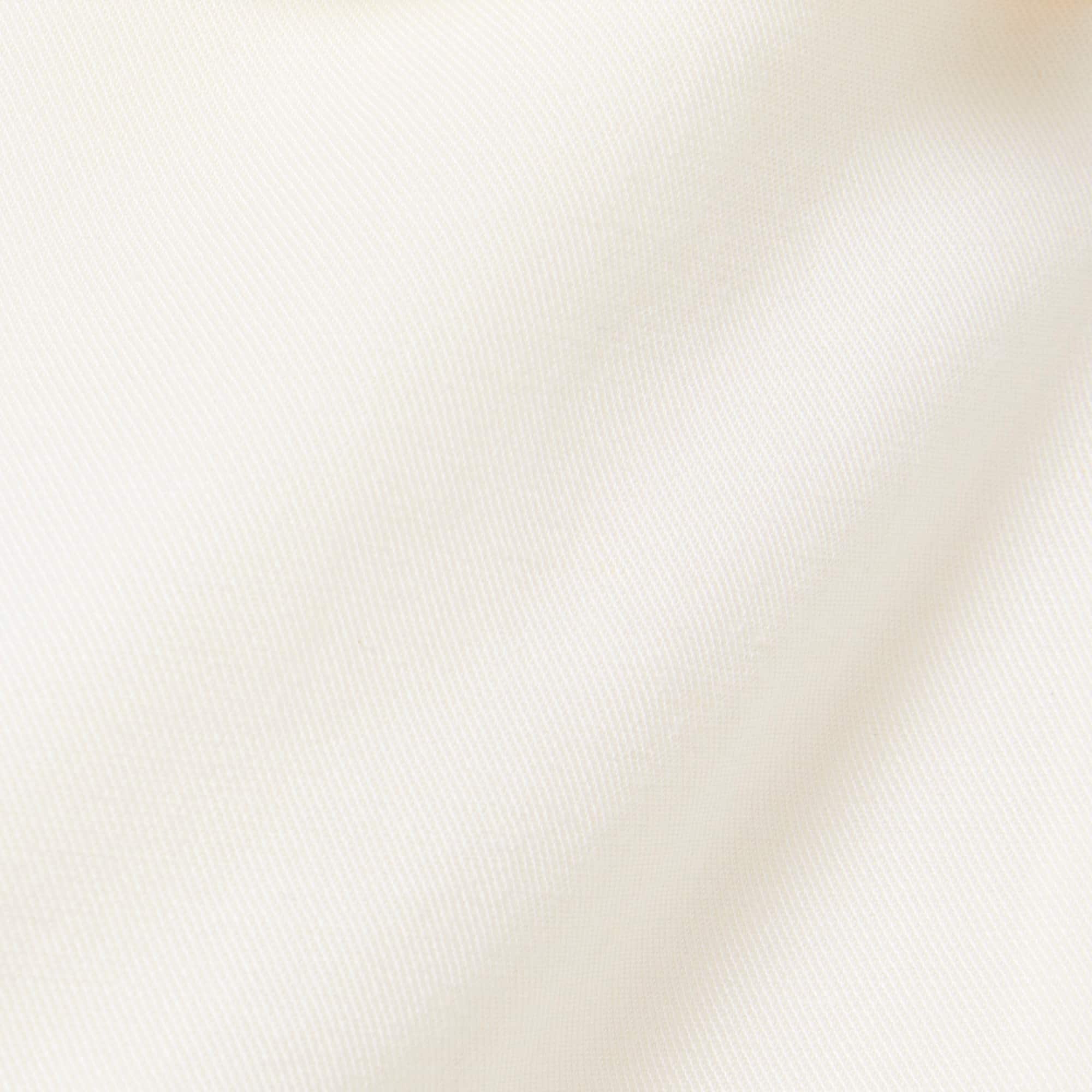 Oversized Linen Blend Track Jacket - White