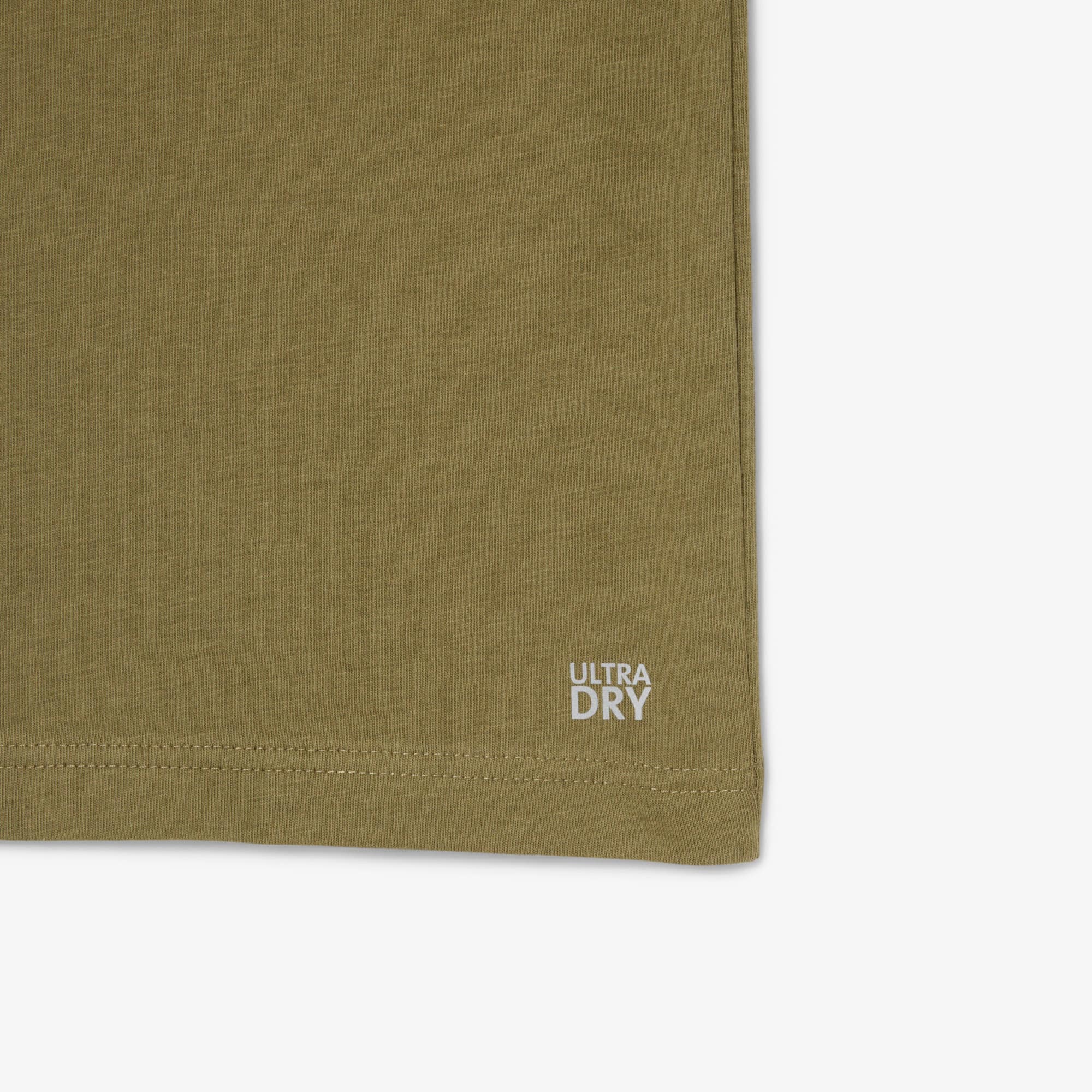 Men's Sport Printed Ultra Dry T-Shirt - Khaki Green