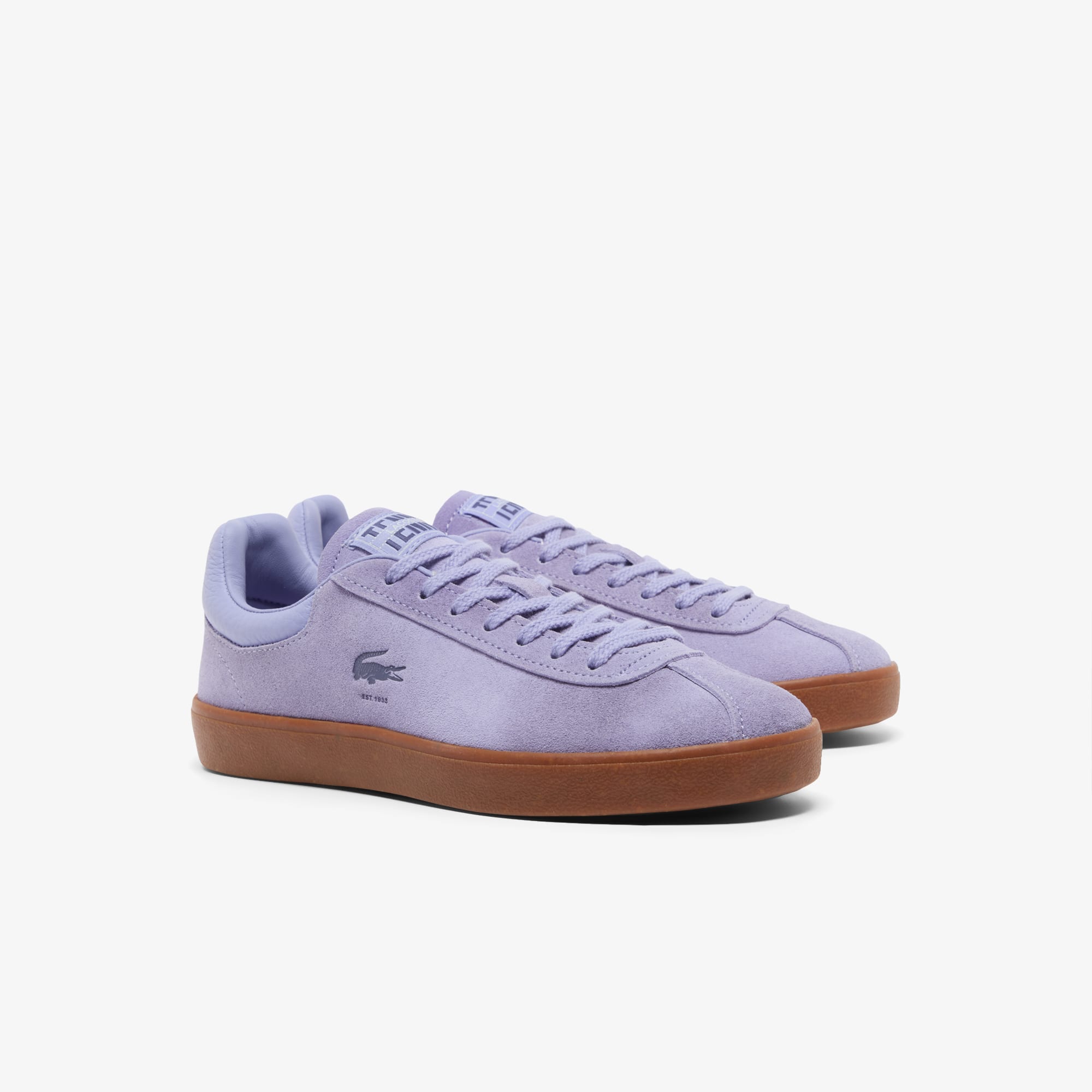 Women's Baseshot Suede Sneakers - LT PURP/GUM