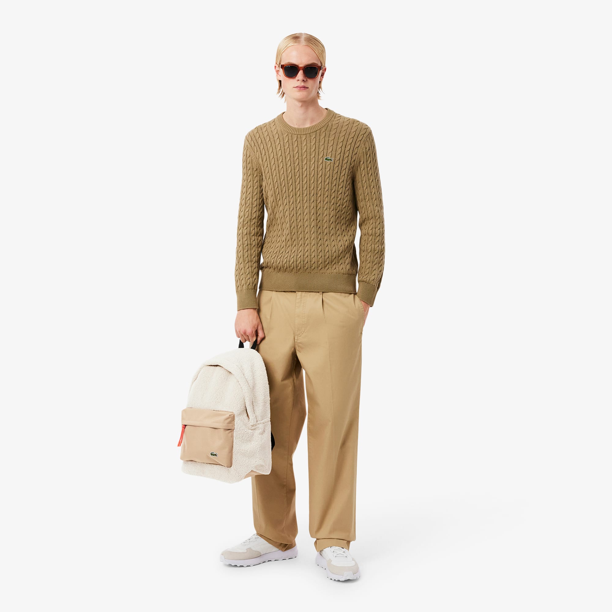 Backpack - COLORBLOCK NATURAL BEIGE