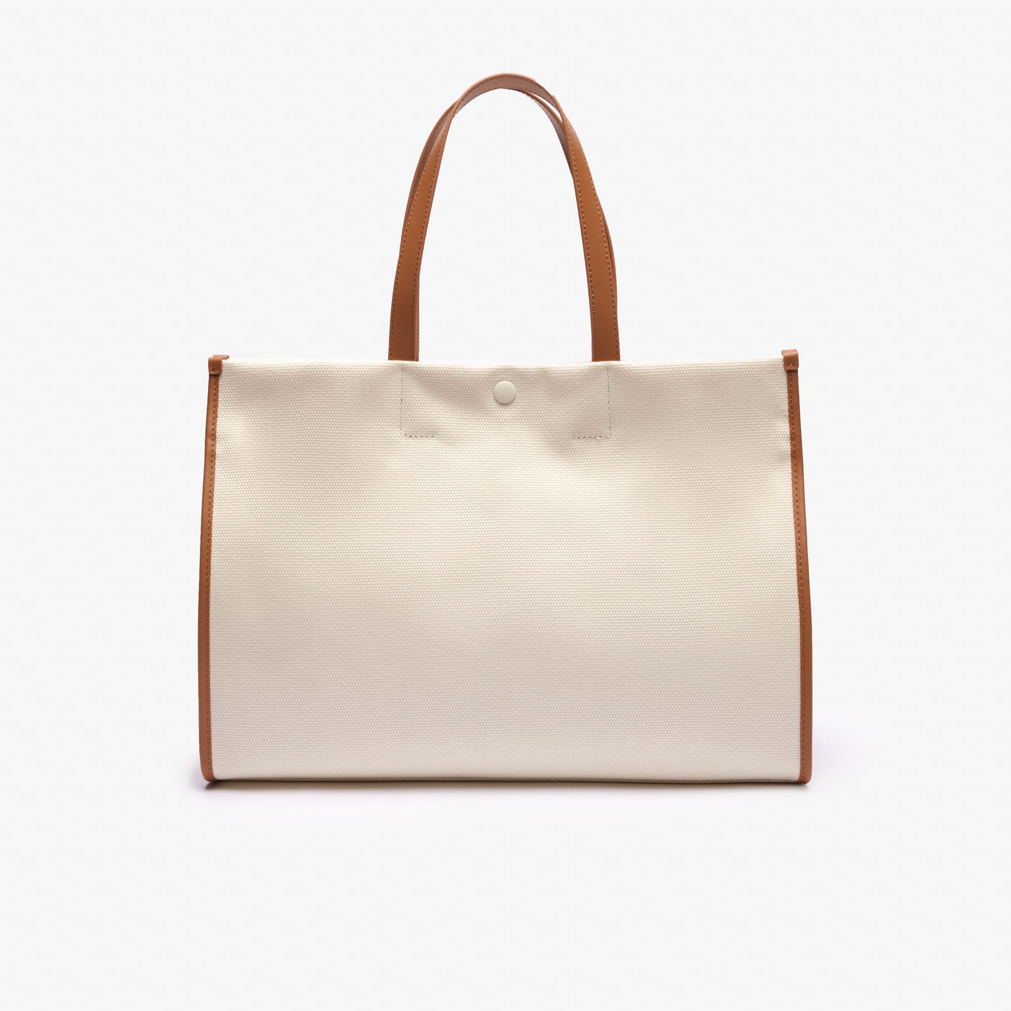Large Heritage Canvas Tote - Natural tan