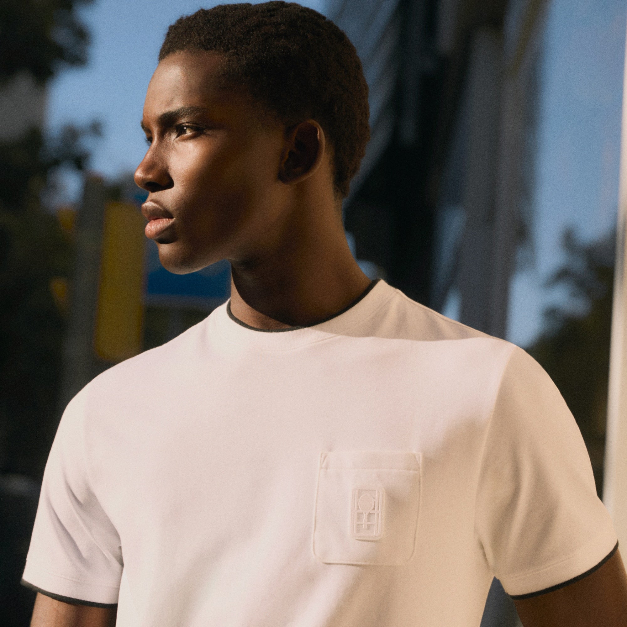 Ultra Dry Tennis Heritage Badge T-Shirt - White