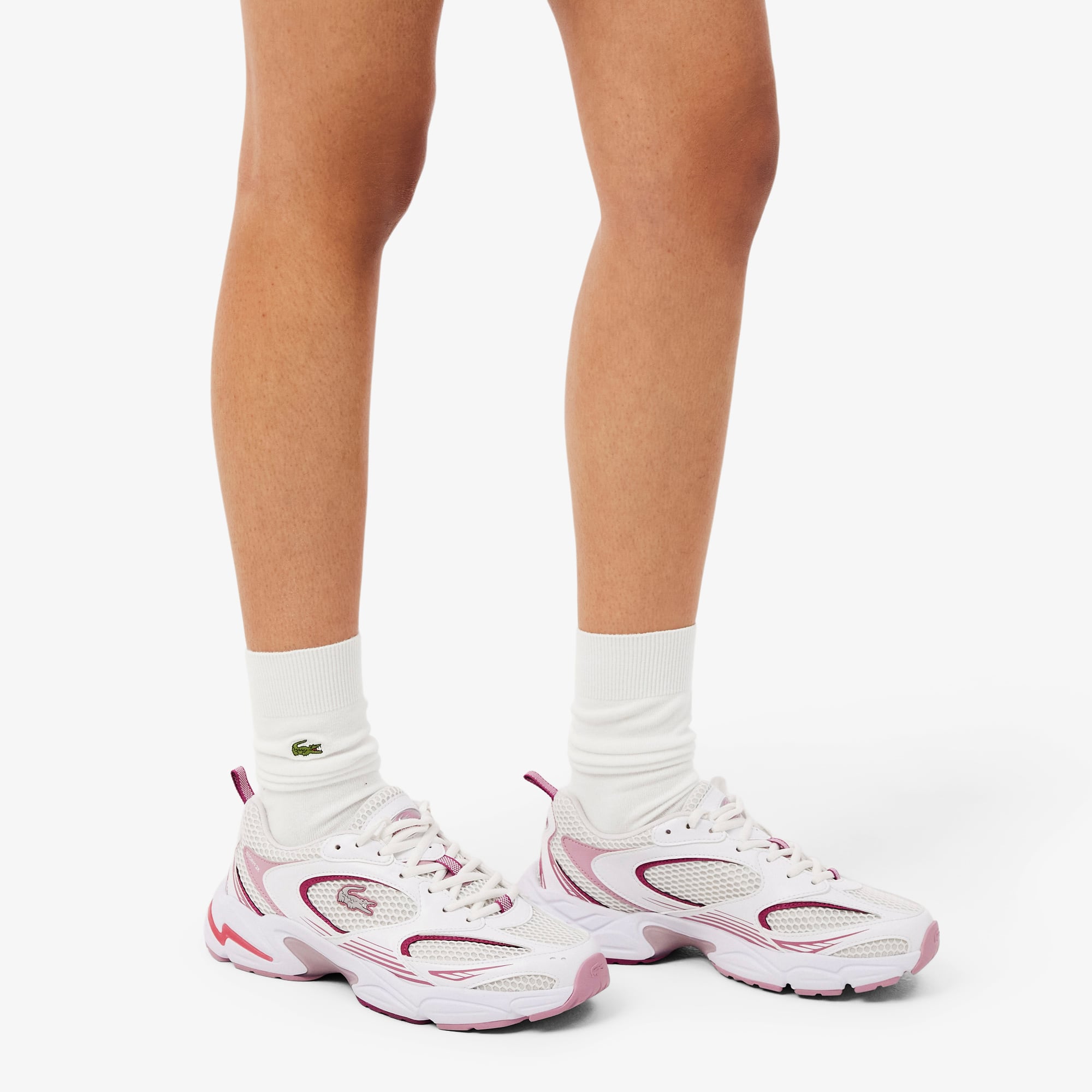 Women's Storm 96 2K Sneakers - WHT/LT PURP