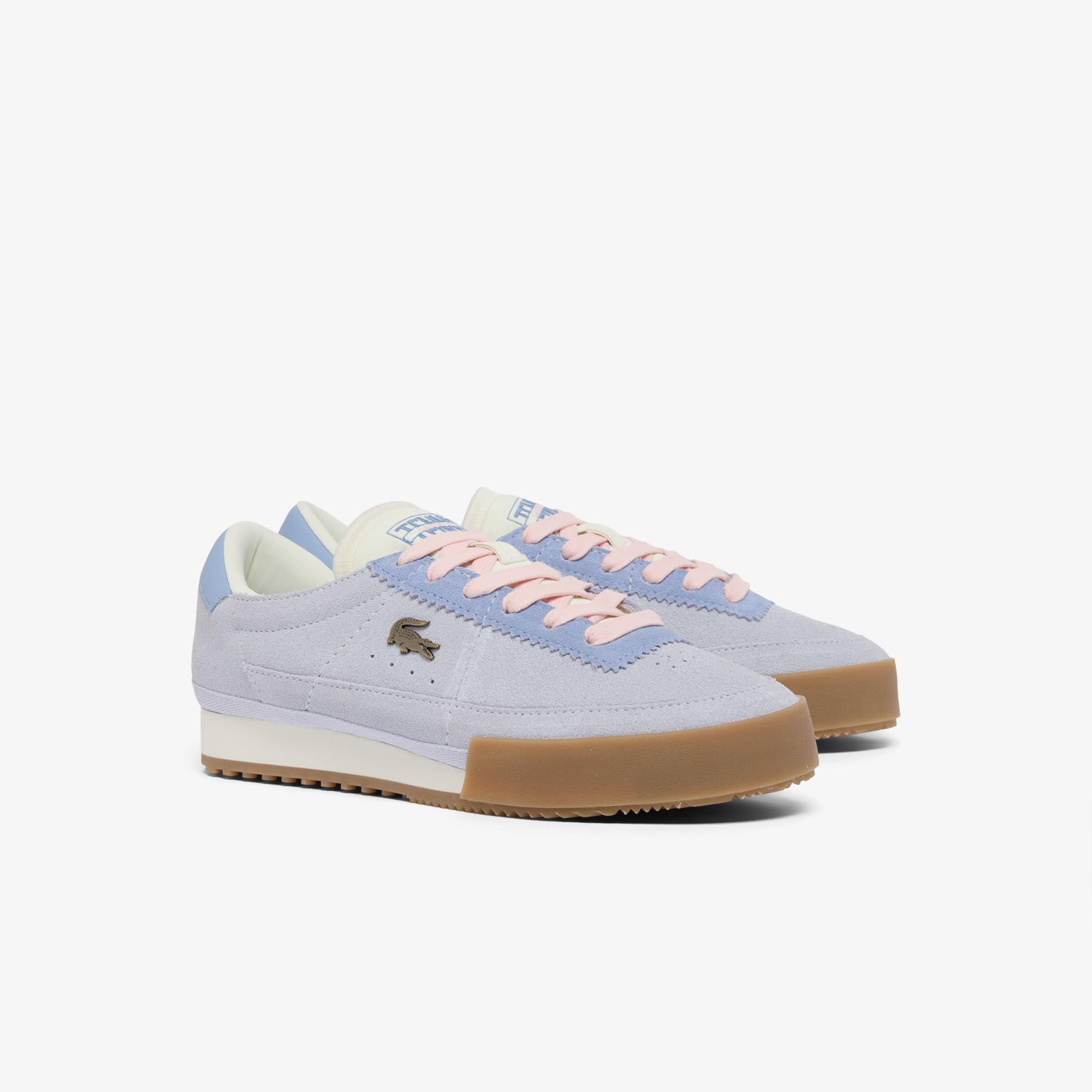 Women's Aura Suede Sneakers - LT BLU/LT GUM