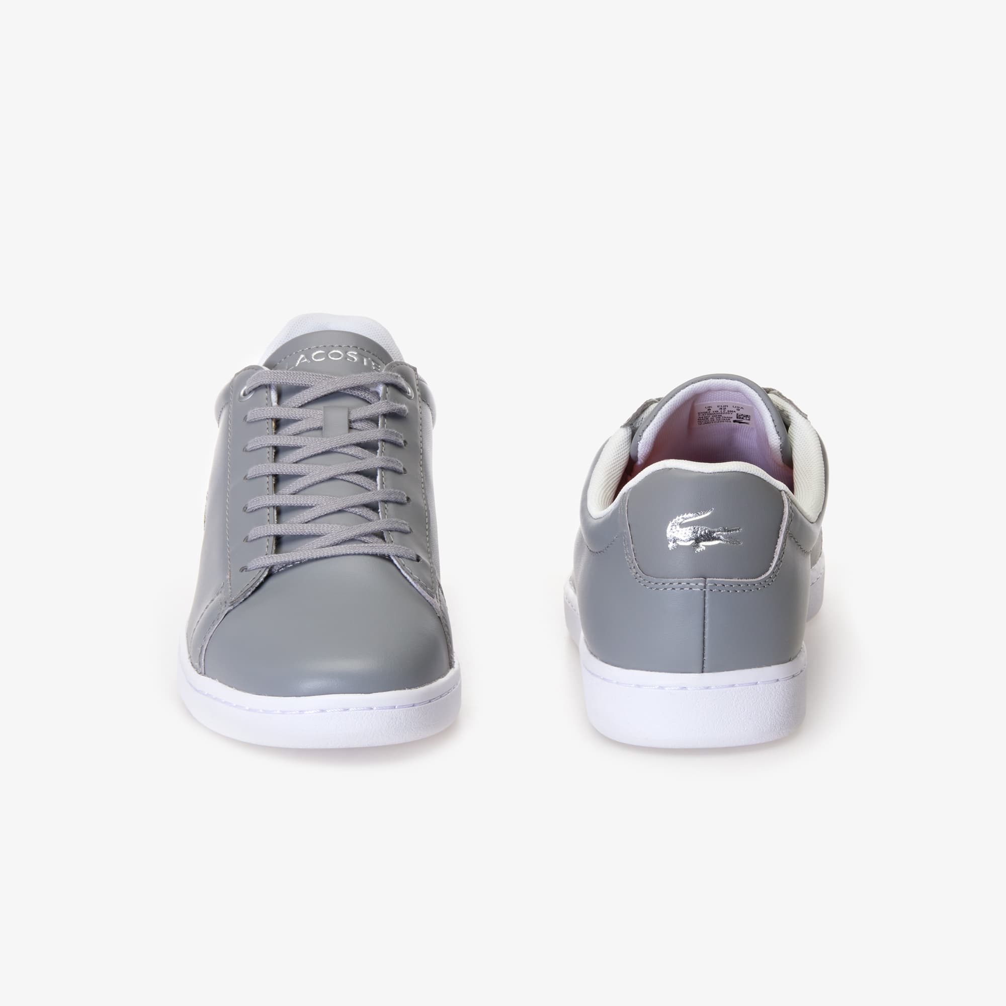 Men's Hydez Leather Sneakers - GREY/WHITE