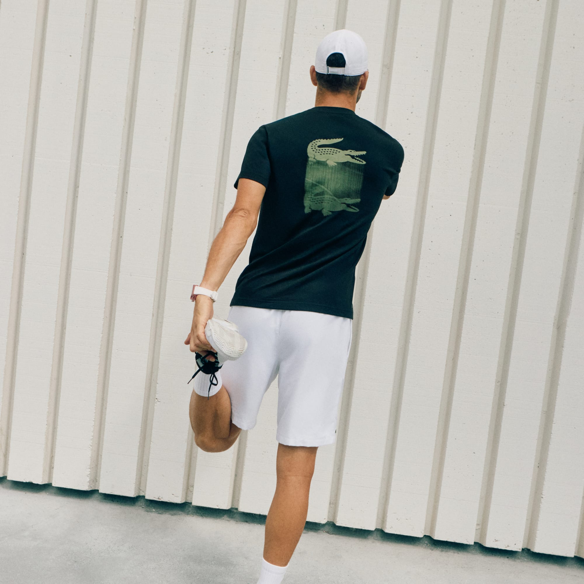 Men's Sport Printed Ultra Dry T-Shirt - Black
