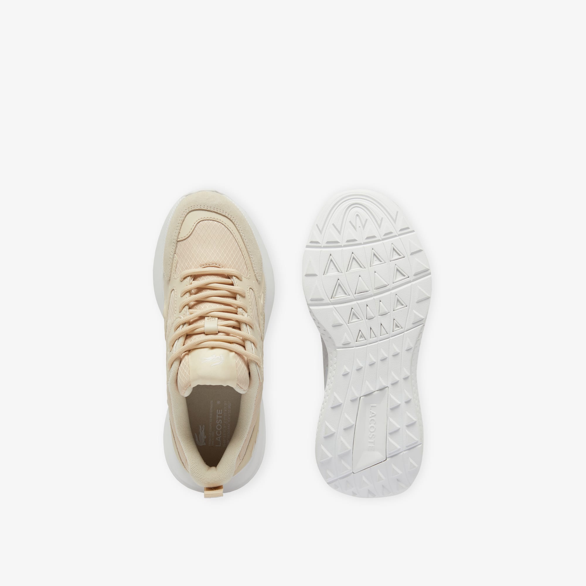 Women's L003 EVO Sneakers - LT TAN/WHT