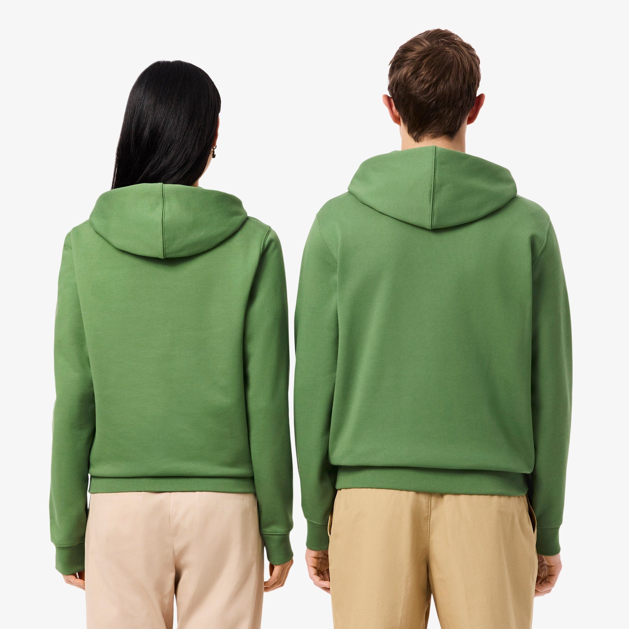 Embossed Branding Hoodie - Green