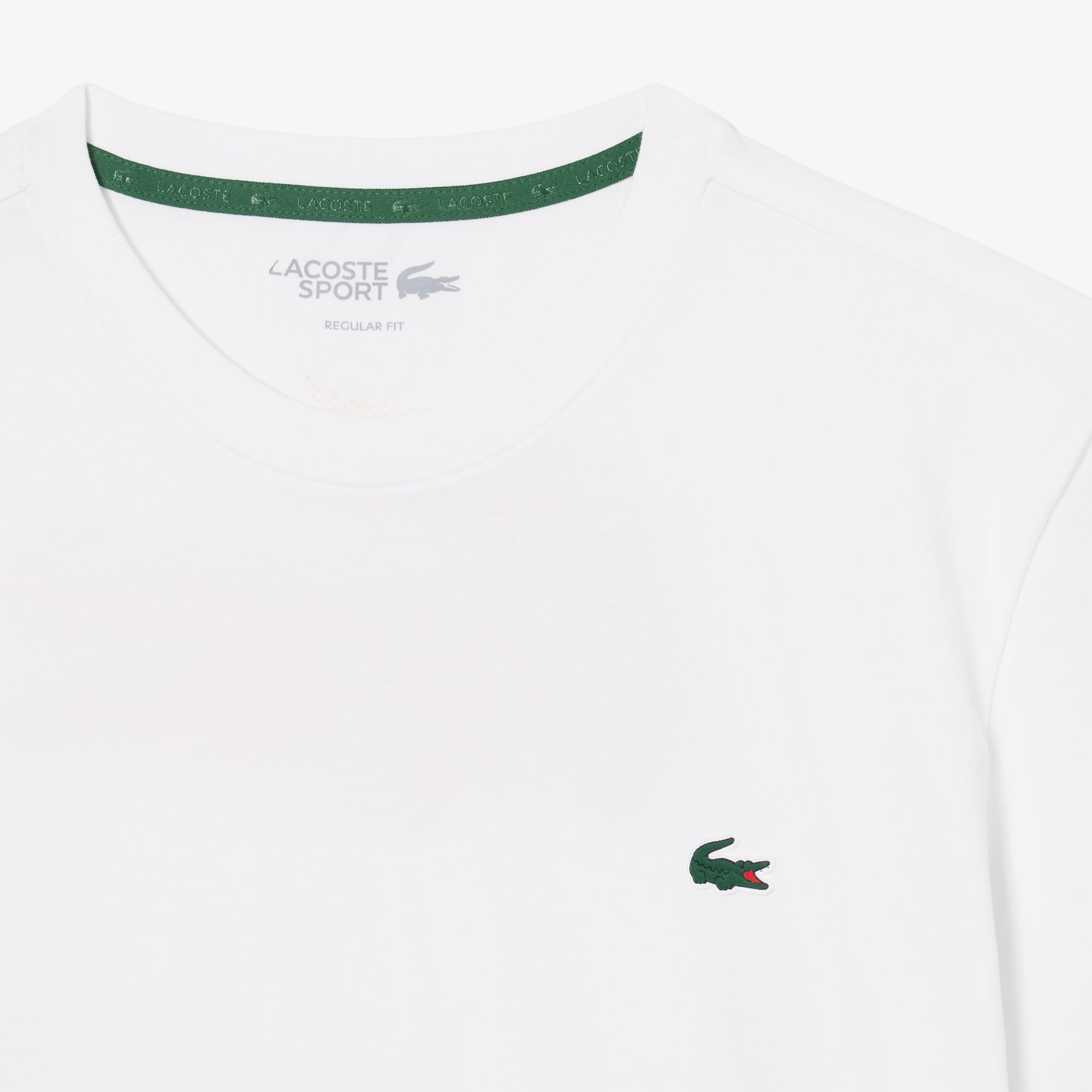 Ultra Dry Graphic Sport T-Shirt - Blanc / Orange