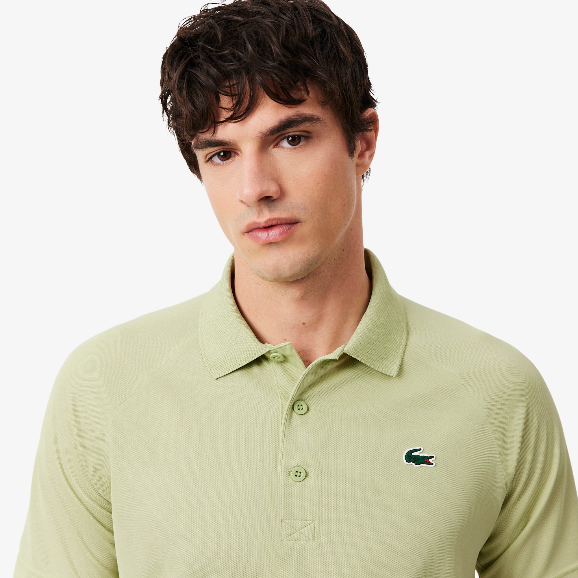 Men's Regular Fit UV Protect Golf Polo - Green
