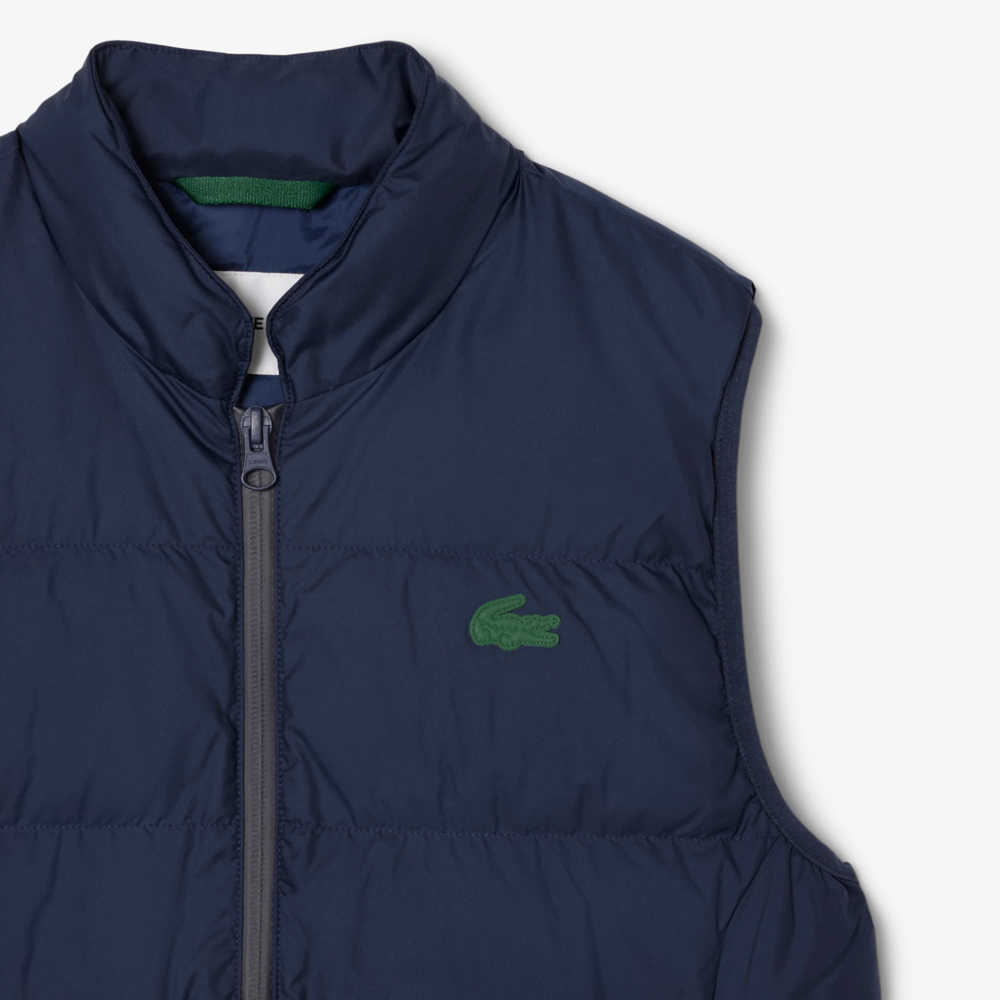 Women's Quilted Down Vest - Navy Blue