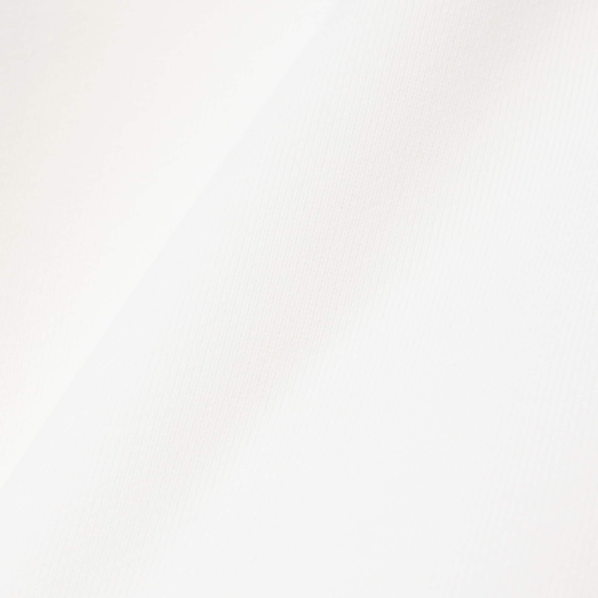 Logo Stripe Zipped Hoodie - White