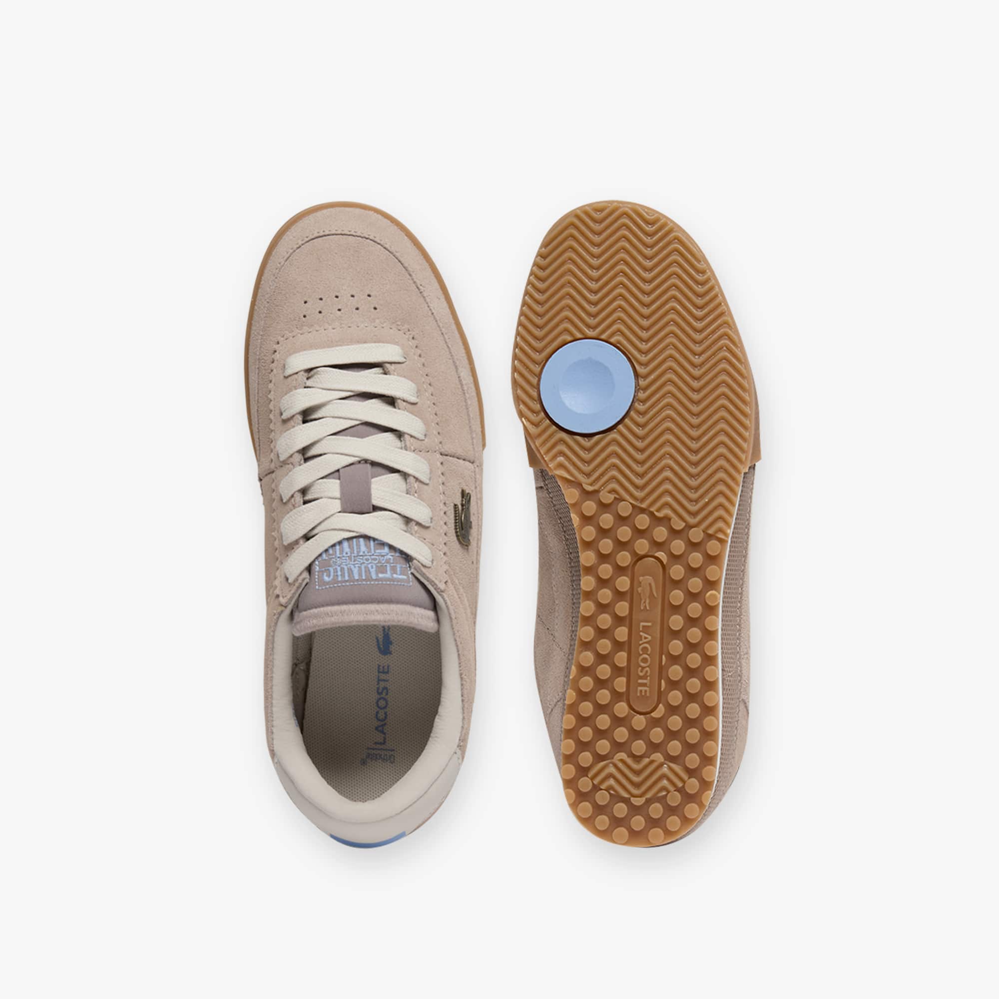 Women's Aura Suede Sneakers - GRY/LT GUM