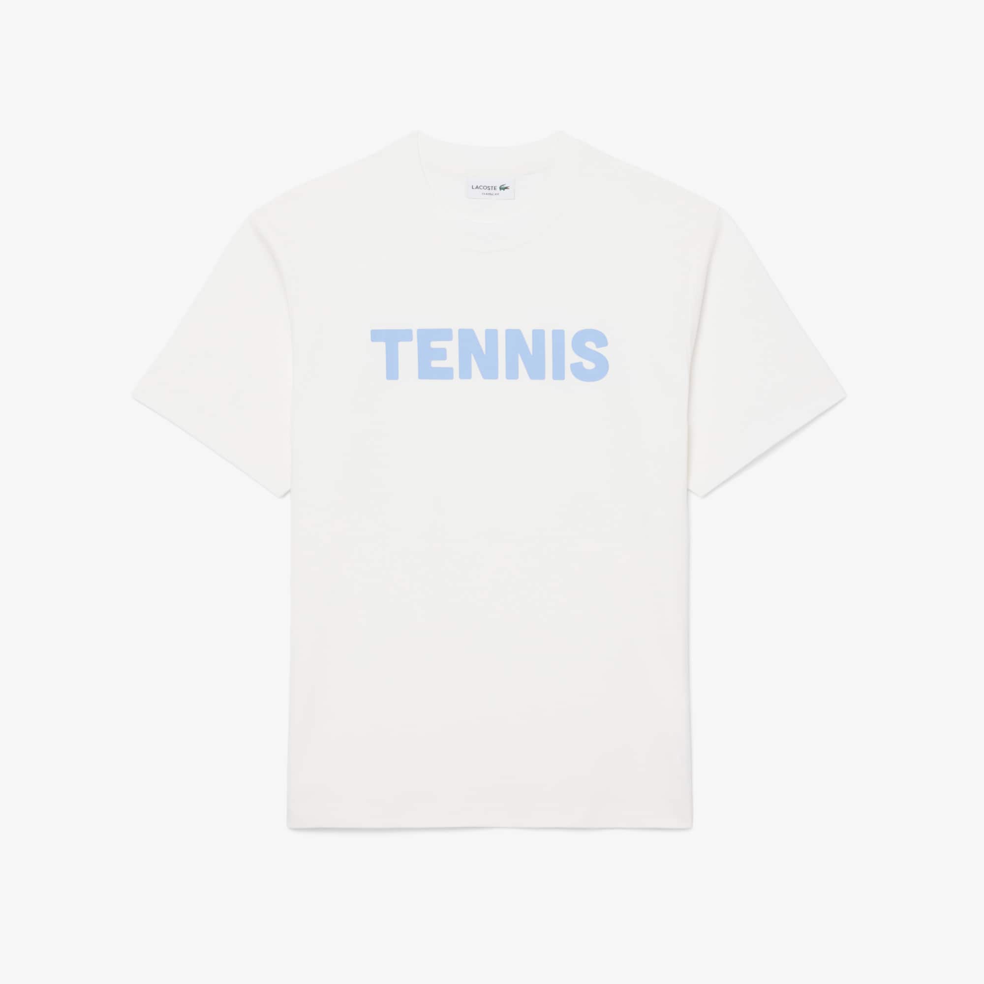 Printed Cotton T-Shirt - White