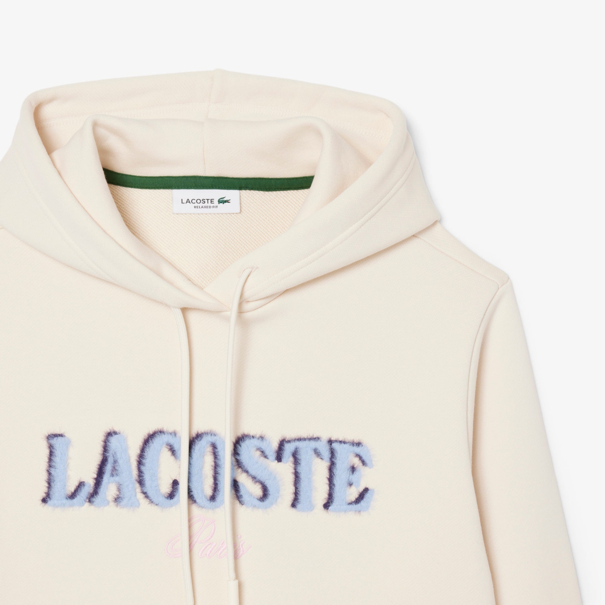 Women's Fleece Logo Hoodie - Cream