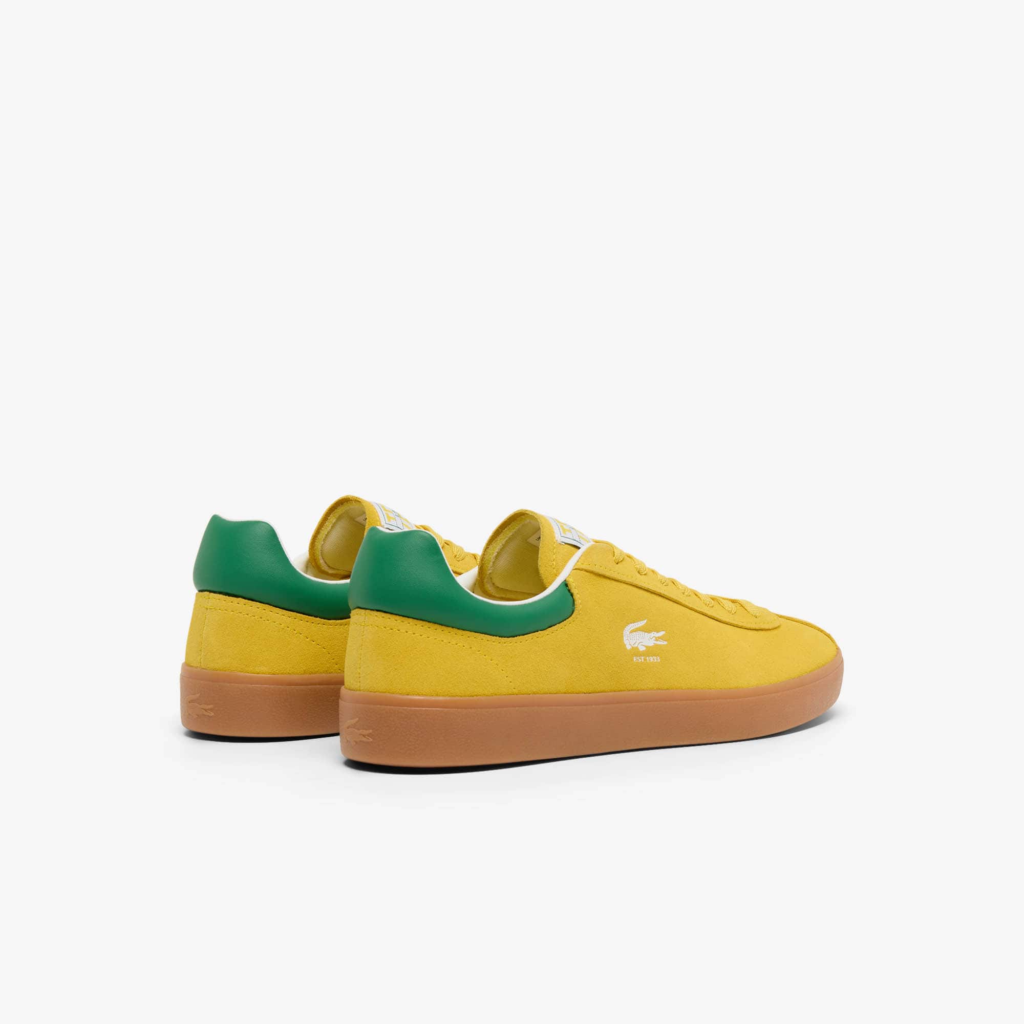 Men's Baseshot Suede Sneakers - YLW/GUM