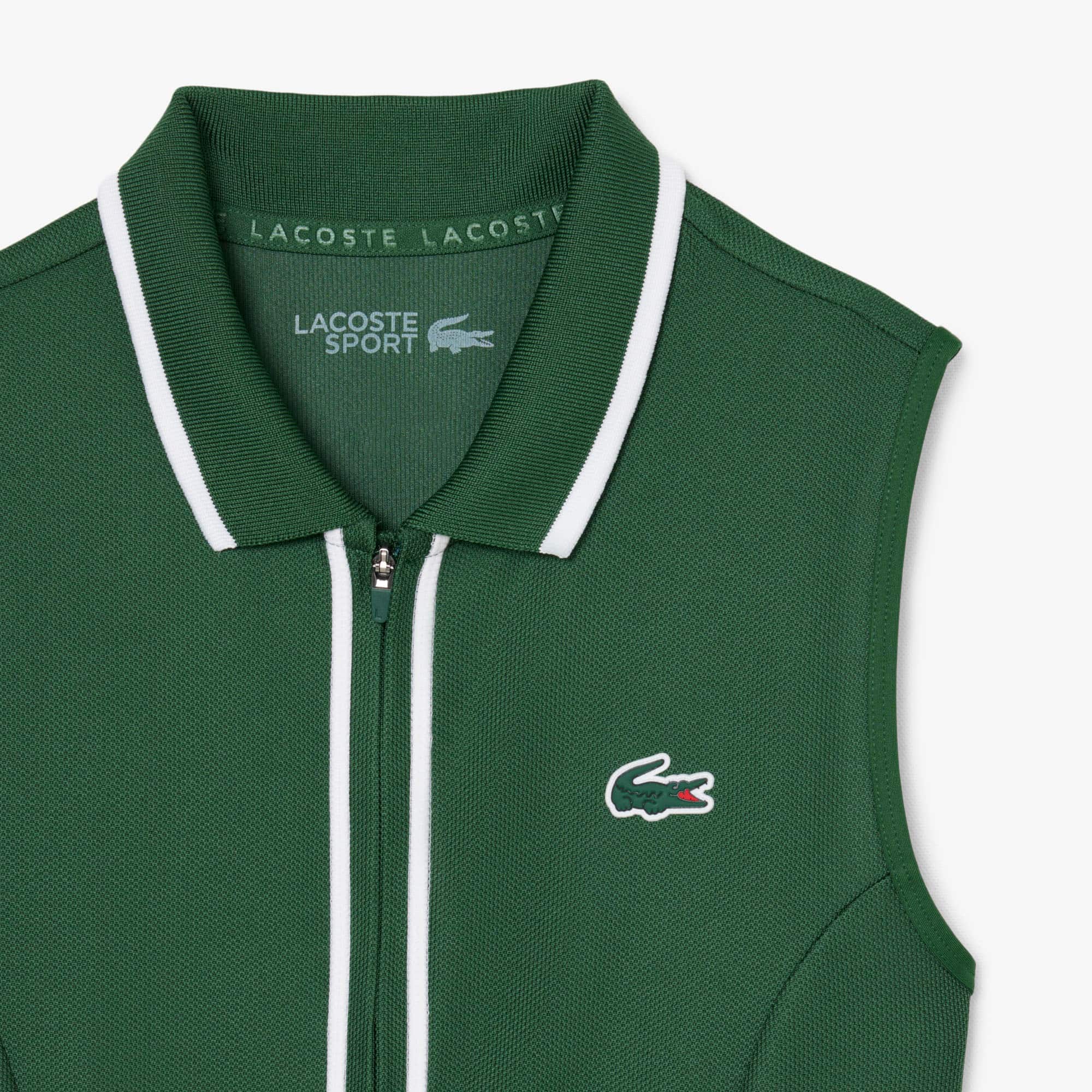 Women's Ultra Dry Heritage Trim Golf Dress - Green / White / Green