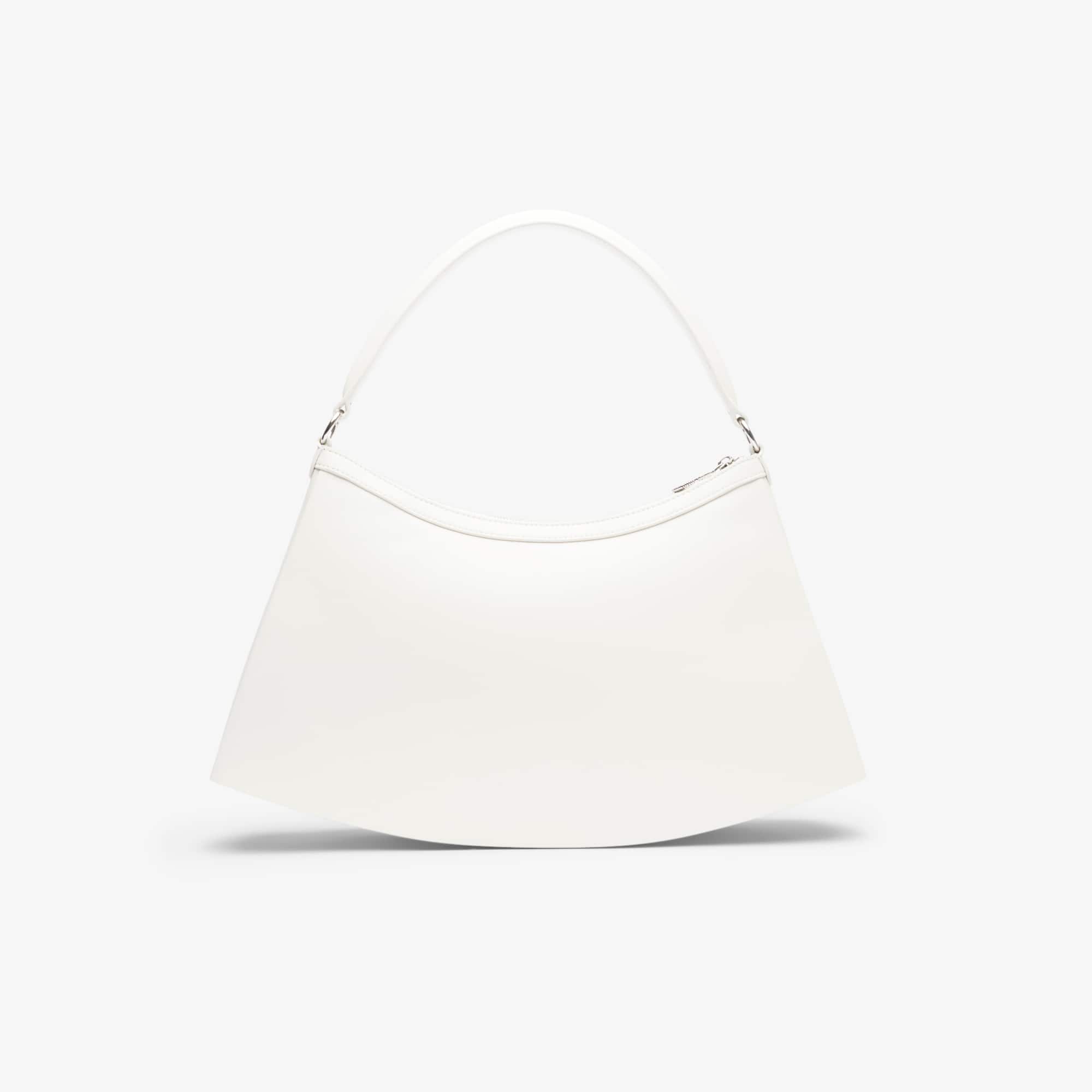 Large Lenglen Leather Bag - CRISTALLINE