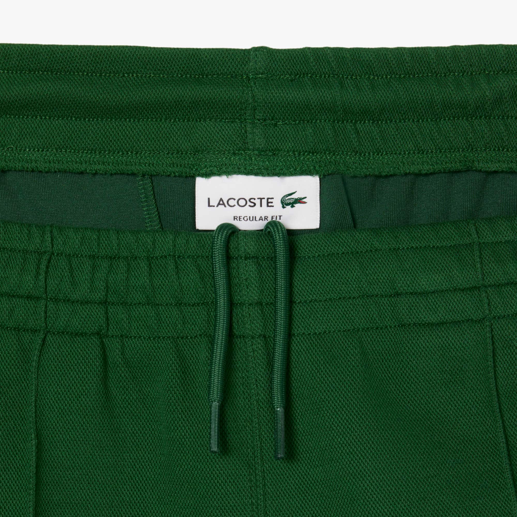 Men's Double Face Piqué Sweatpants - Pine green