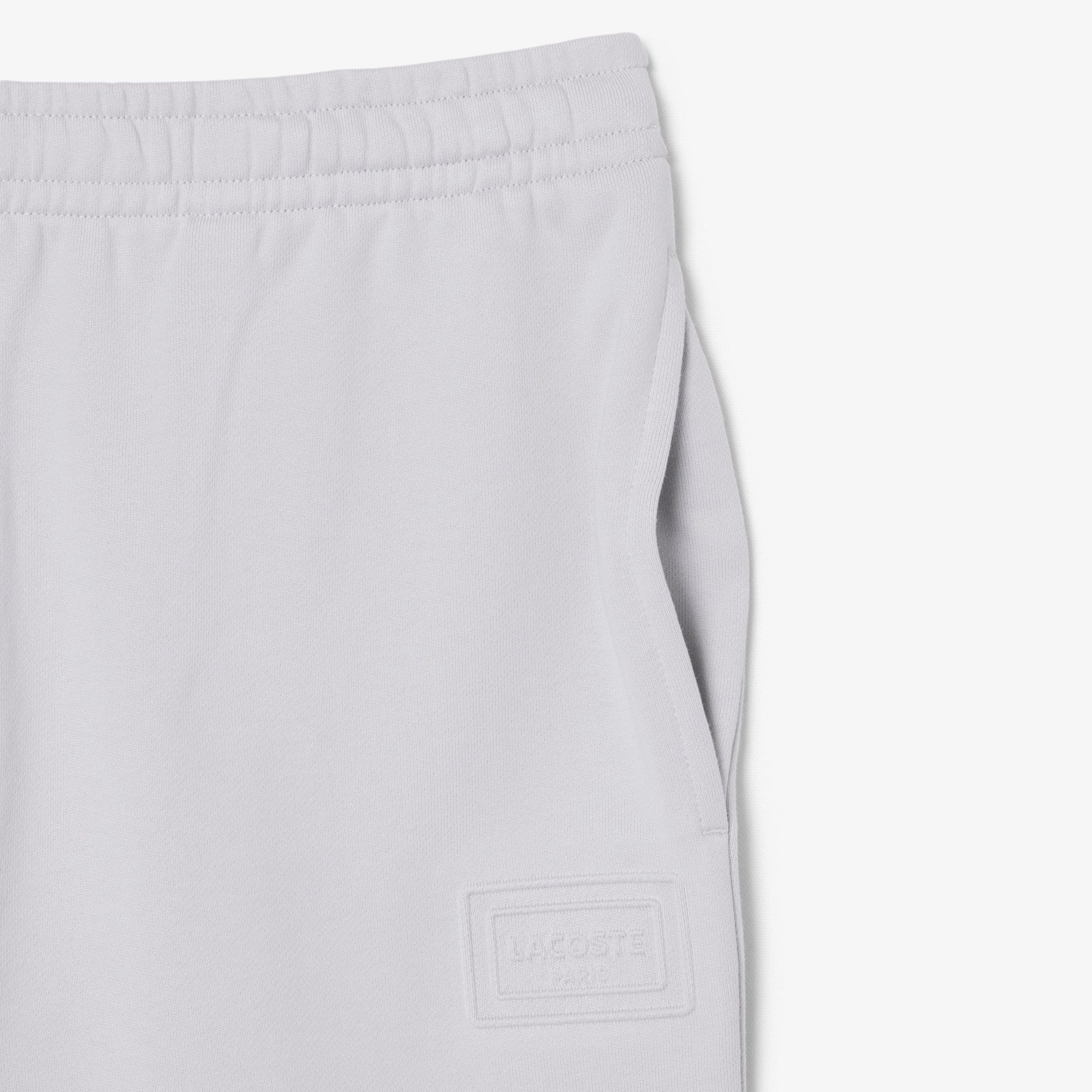 Regular Fit Fleece Shorts - Light Grey